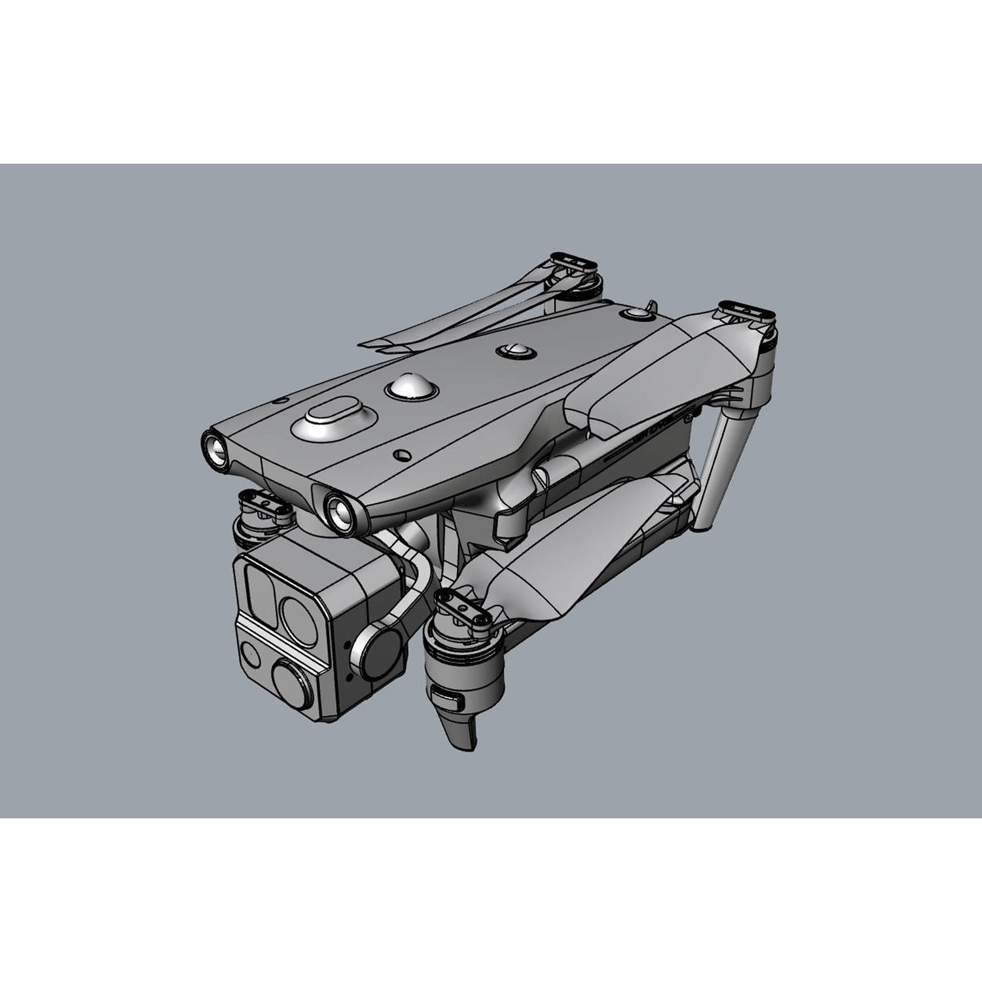 Autel Robotics EVO Max - Game-Ready 3D Model - View 16