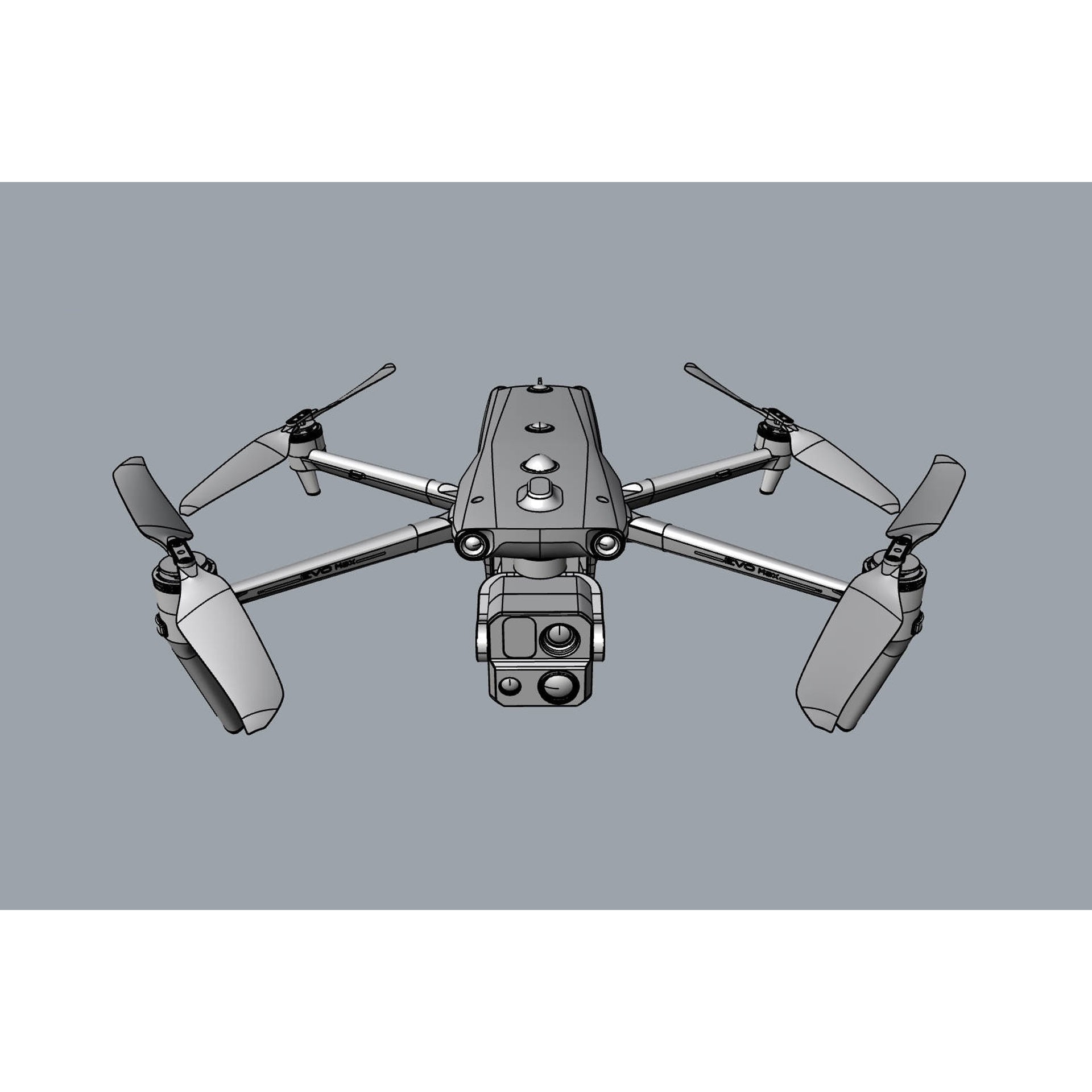 Autel Robotics EVO Max - Game-Ready 3D Model - View 18