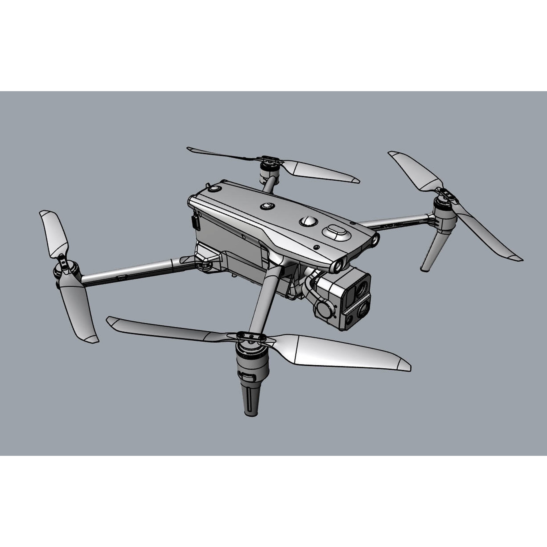 Autel Robotics EVO Max - Game-Ready 3D Model - View 20