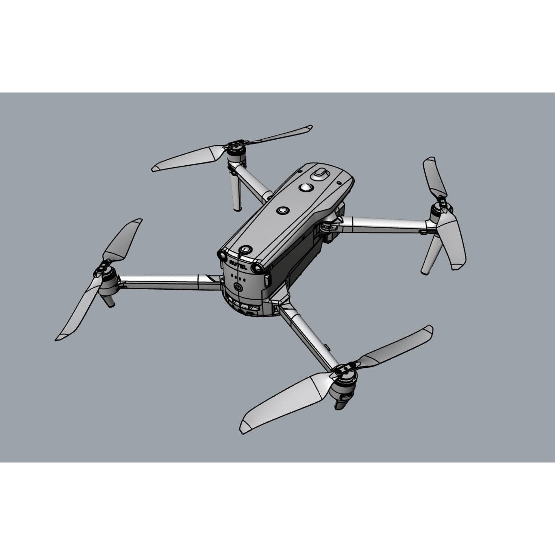 Autel Robotics EVO Max - Game-Ready 3D Model - View 21