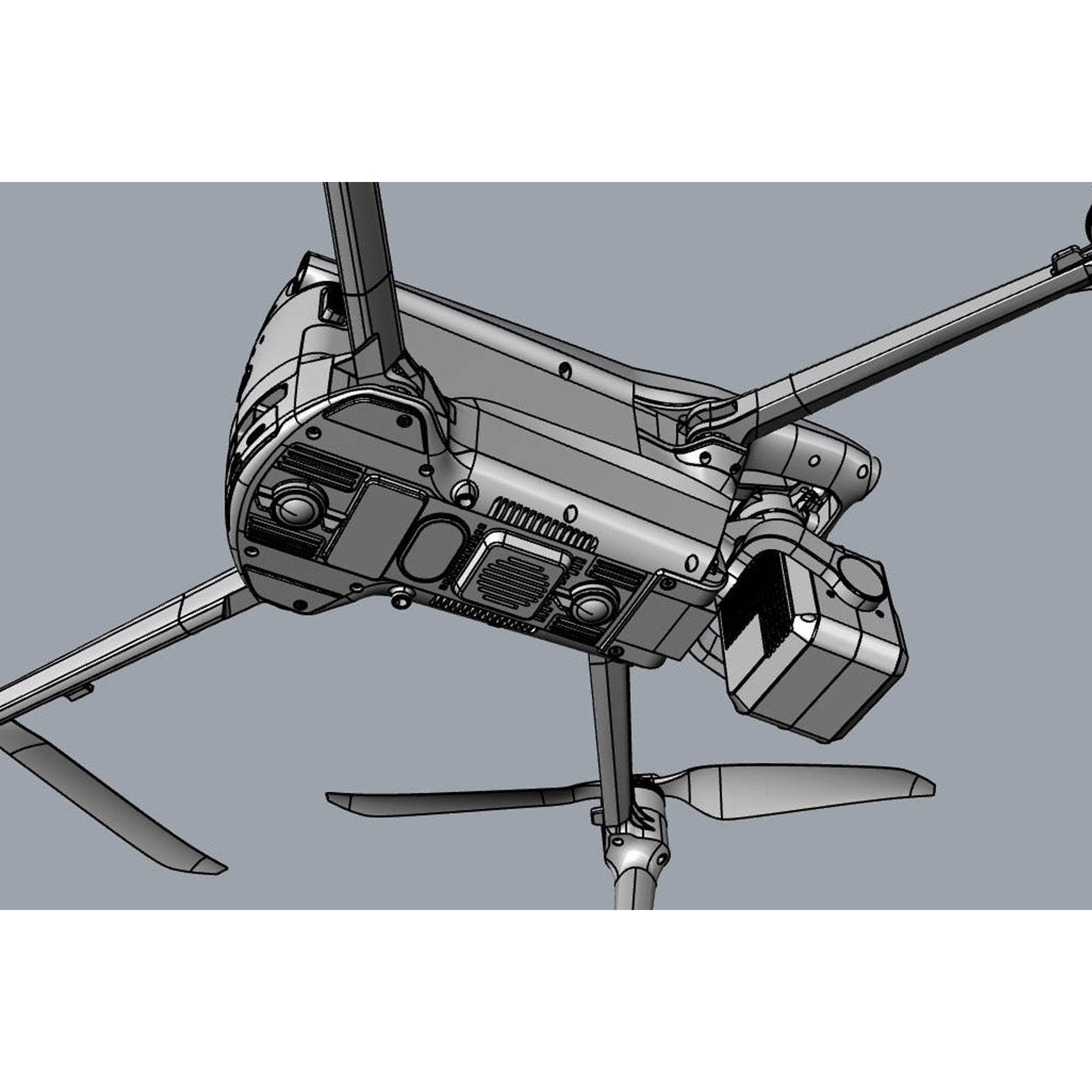 Autel Robotics EVO Max - Game-Ready 3D Model - View 22