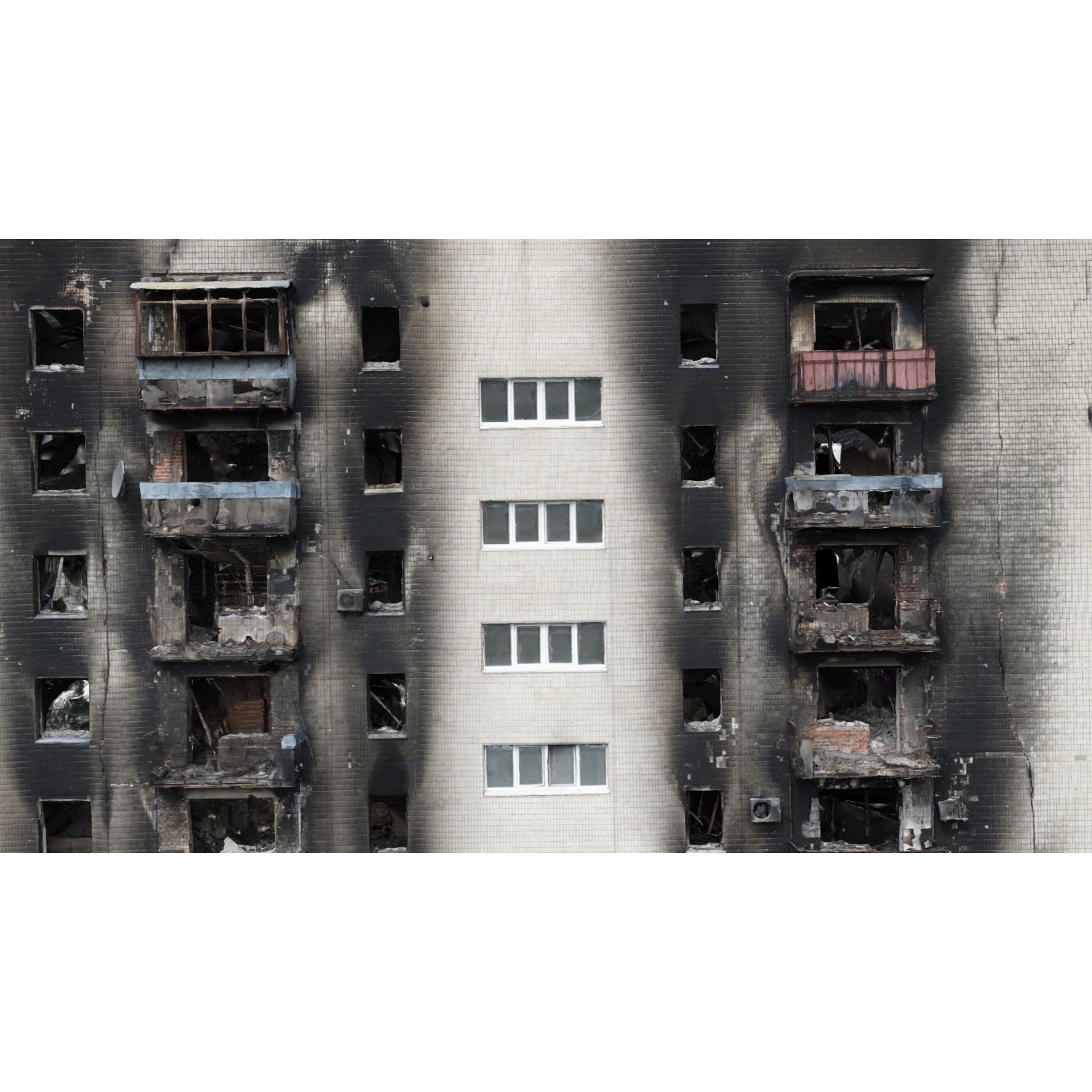 Ukraine Buildings Set - High-Quality Scanned 3D Model - View 13