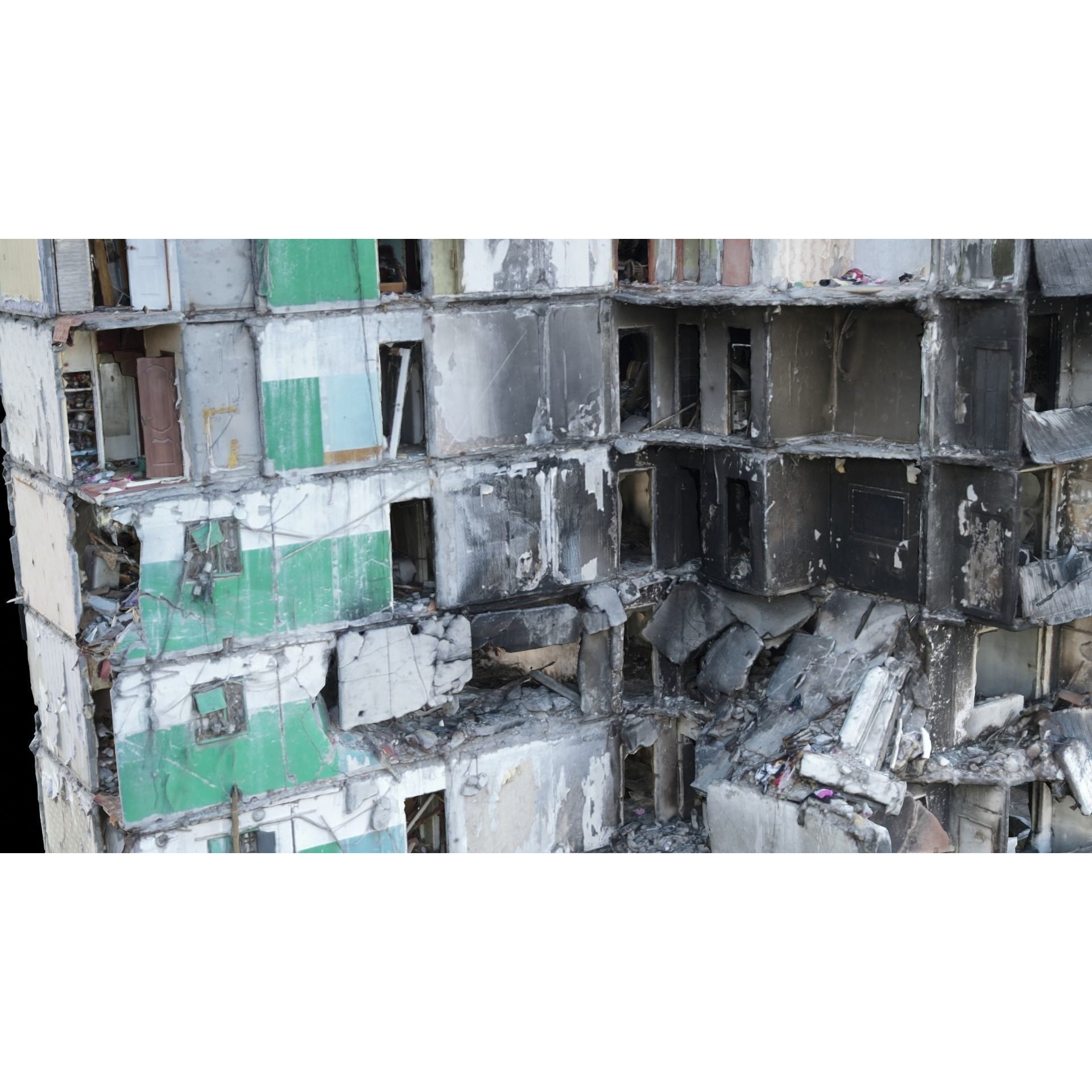 Ukraine Buildings Set - High-Quality Scanned 3D Model - View 18