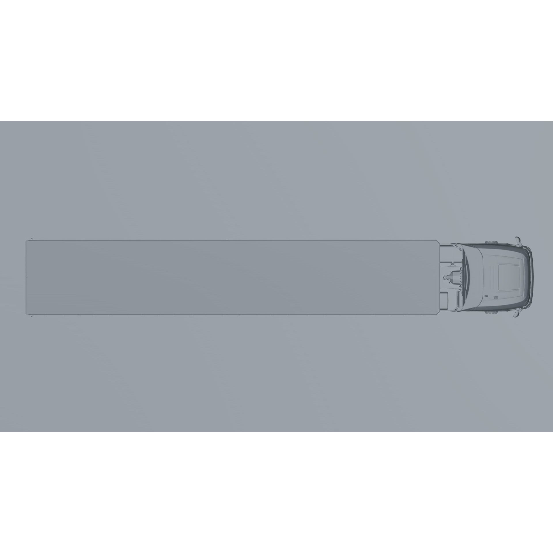 2021 DAF XG 480 Sider Trailer - High-Detail 3D Model