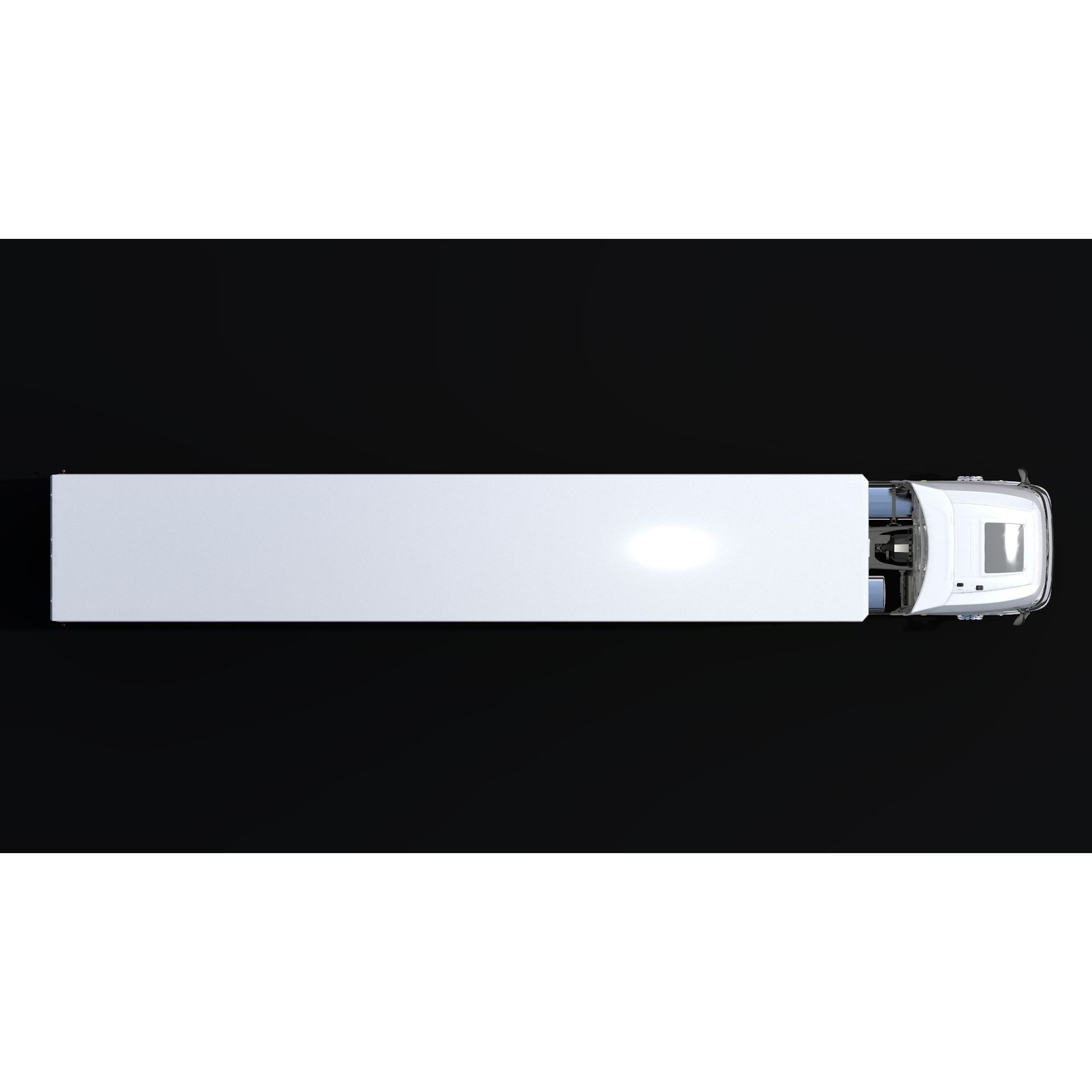 2021 DAF XG 480 Sider Trailer - High-Detail 3D Model - View 11