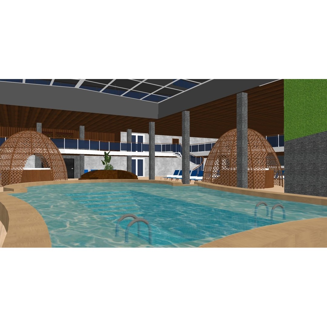 MSC World America 3D Model – High Poly Watercraft with Rigging, FBX - View 28