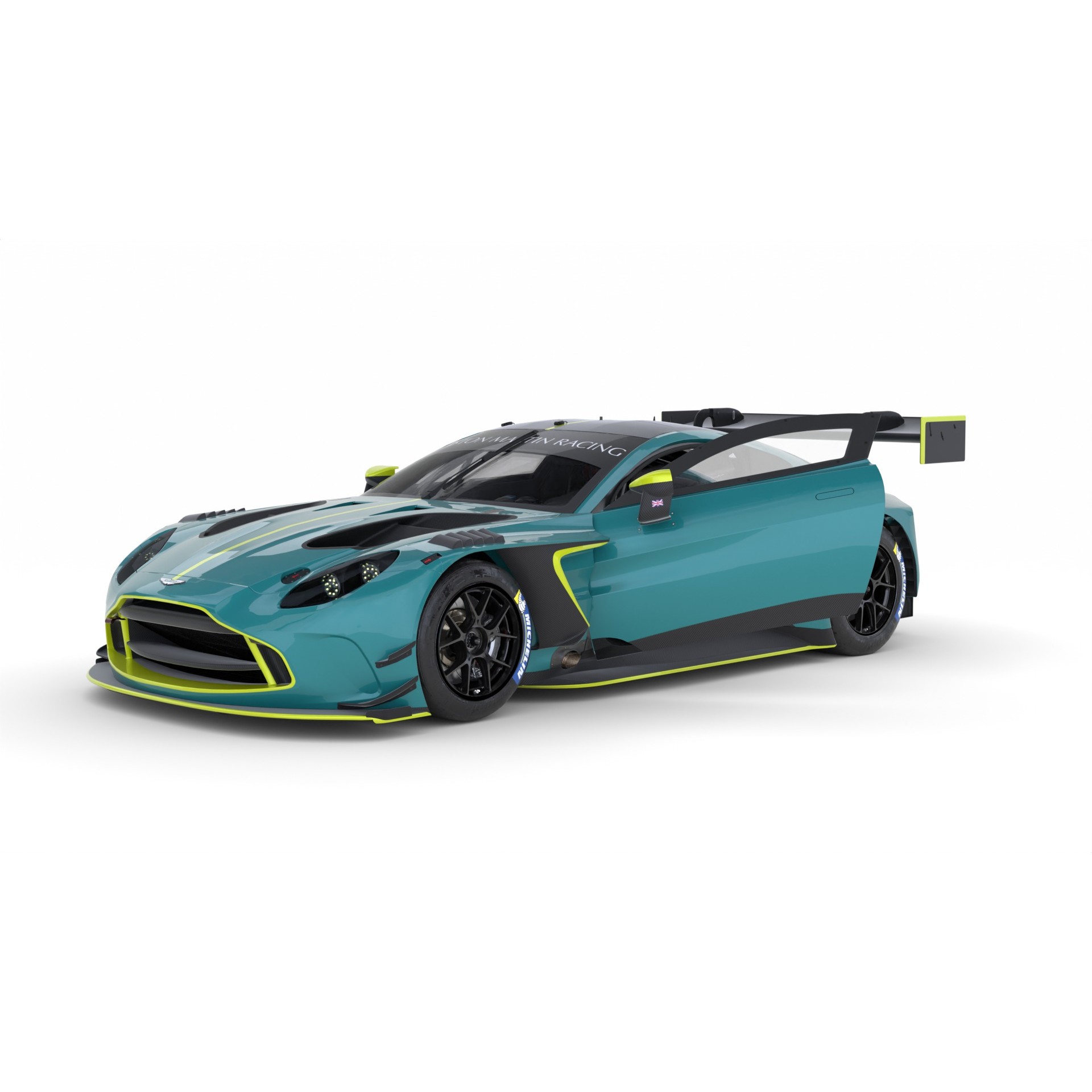 Aston Martin Vantage GT3 Evo 2024 - Game-Ready 3D Model - View 11