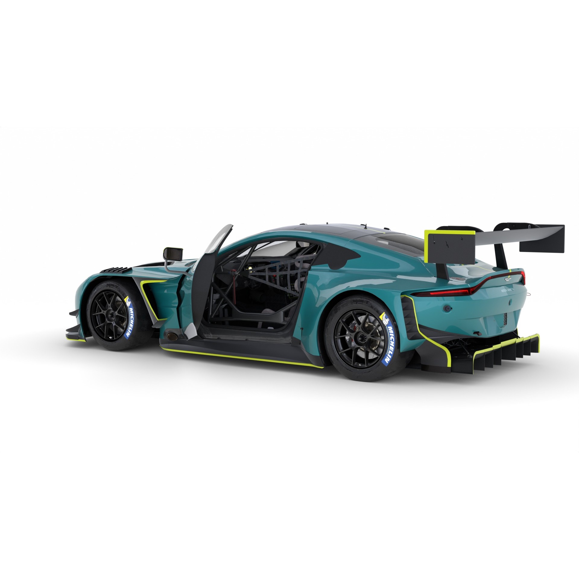 Aston Martin Vantage GT3 Evo 2024 - Game-Ready 3D Model - View 12