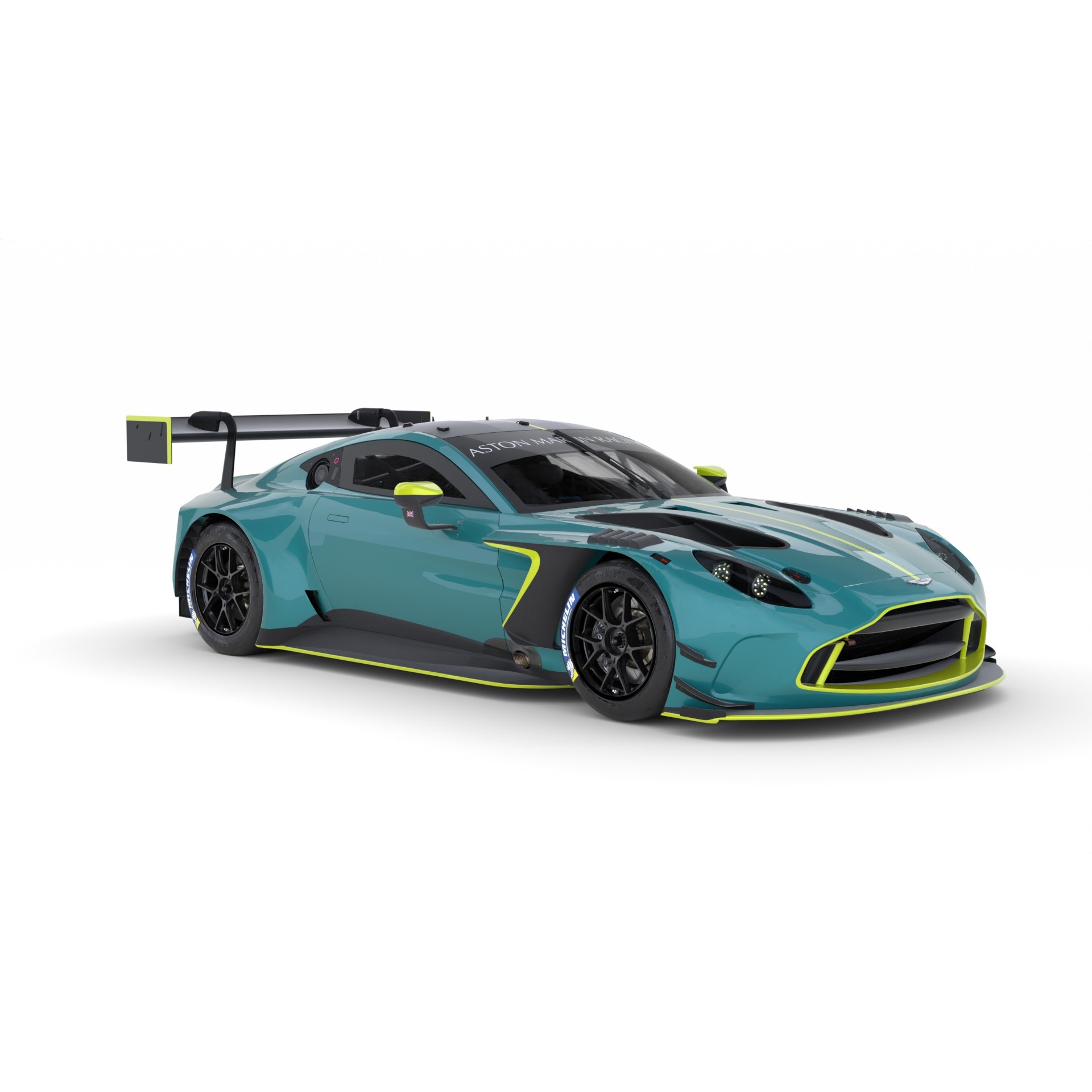 Aston Martin Vantage GT3 Evo 2024 - Game-Ready 3D Model - View 13