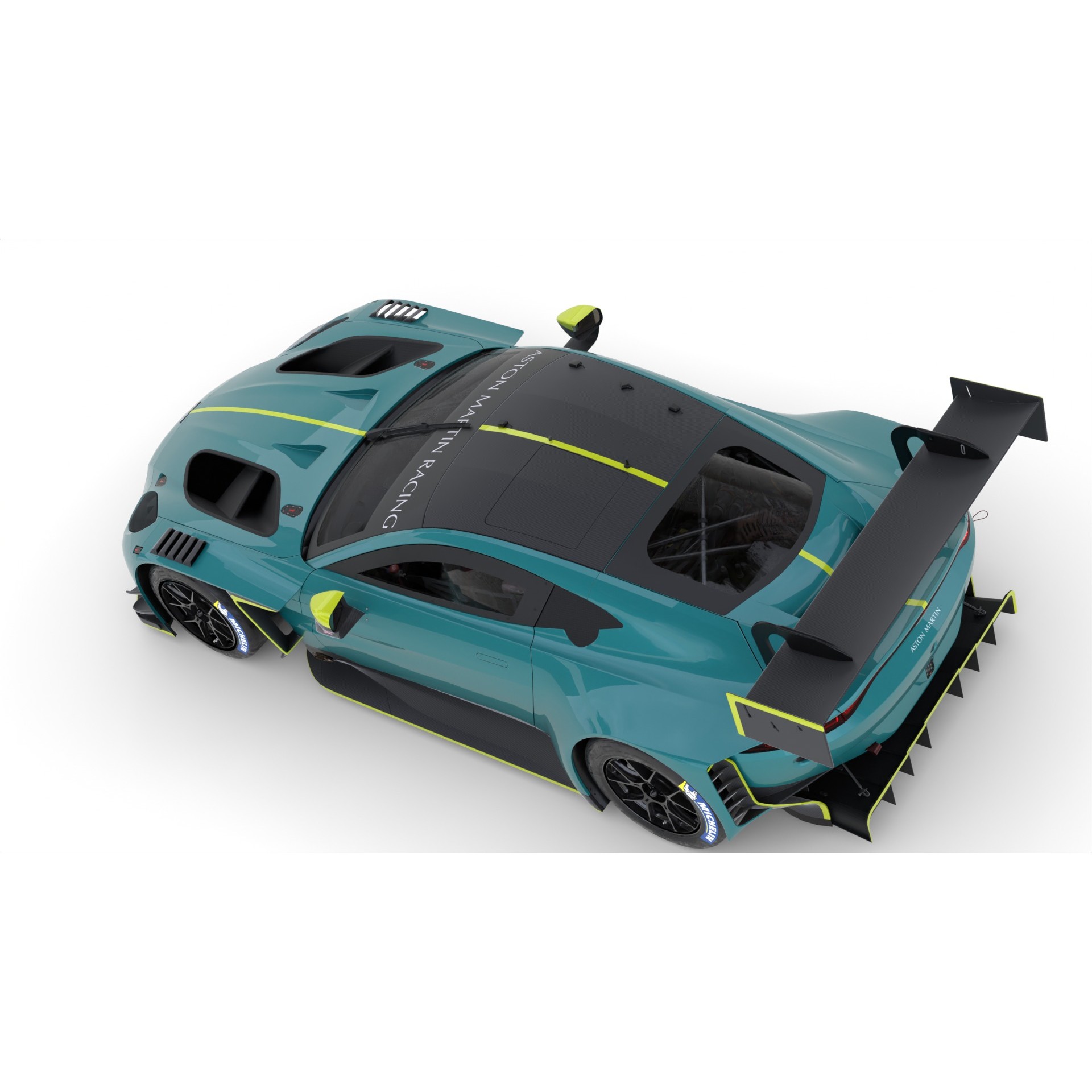 Aston Martin Vantage GT3 Evo 2024 - Game-Ready 3D Model - View 16