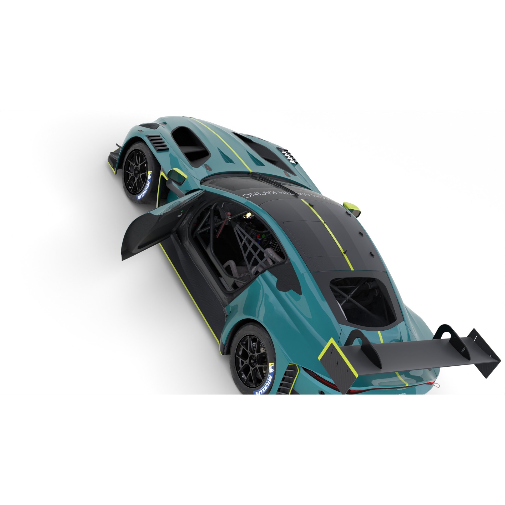 Aston Martin Vantage GT3 Evo 2024 - Game-Ready 3D Model - View 17