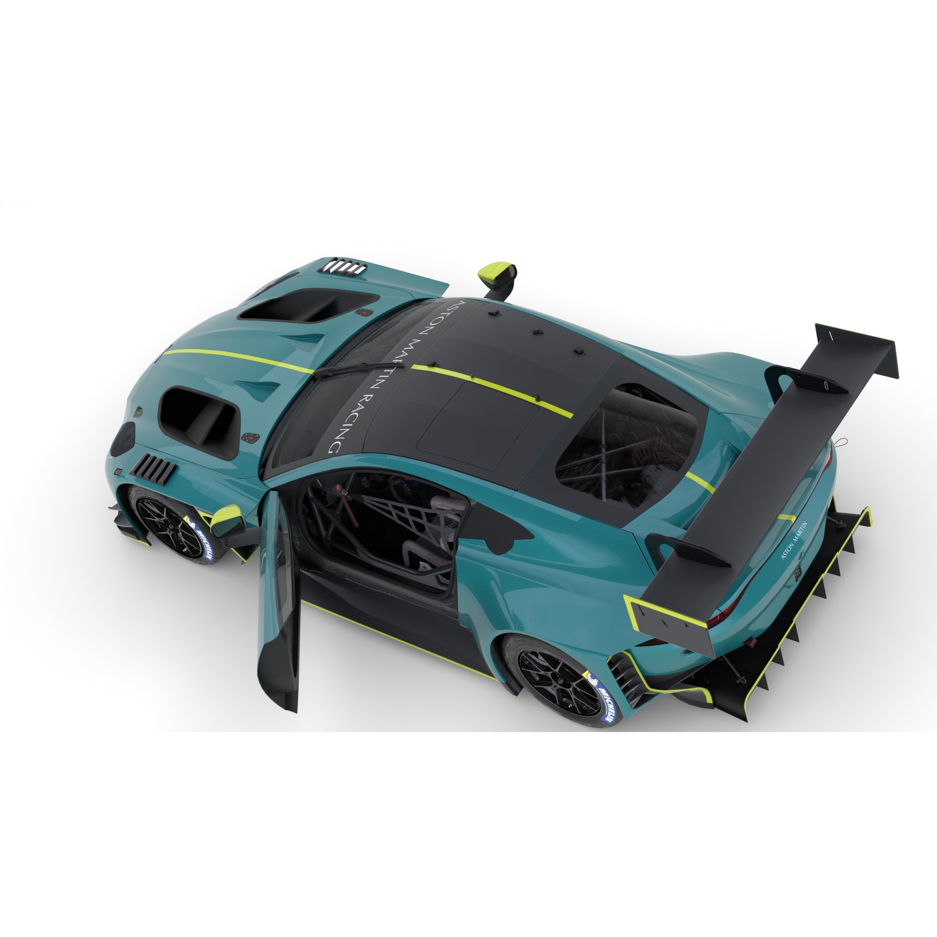 Aston Martin Vantage GT3 Evo 2024 - Game-Ready 3D Model - View 18