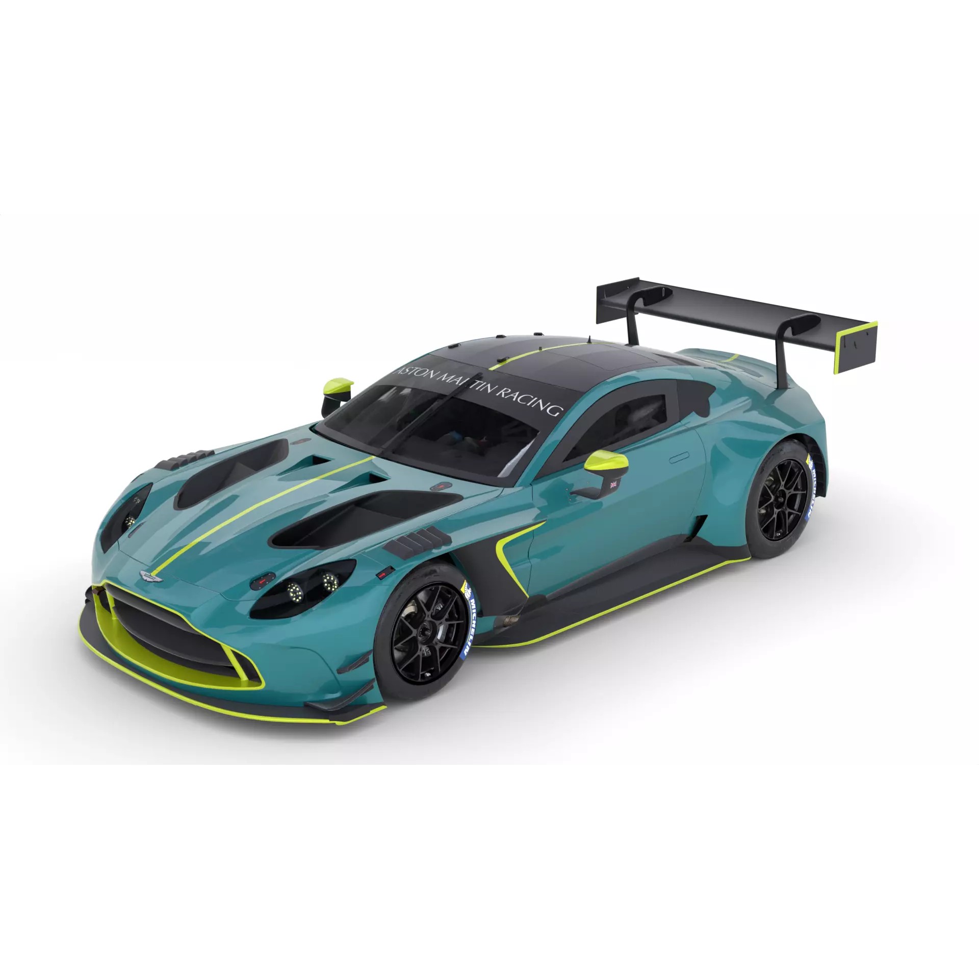 Aston Martin Vantage GT3 Evo 2024 - Game-Ready 3D Model - View 2