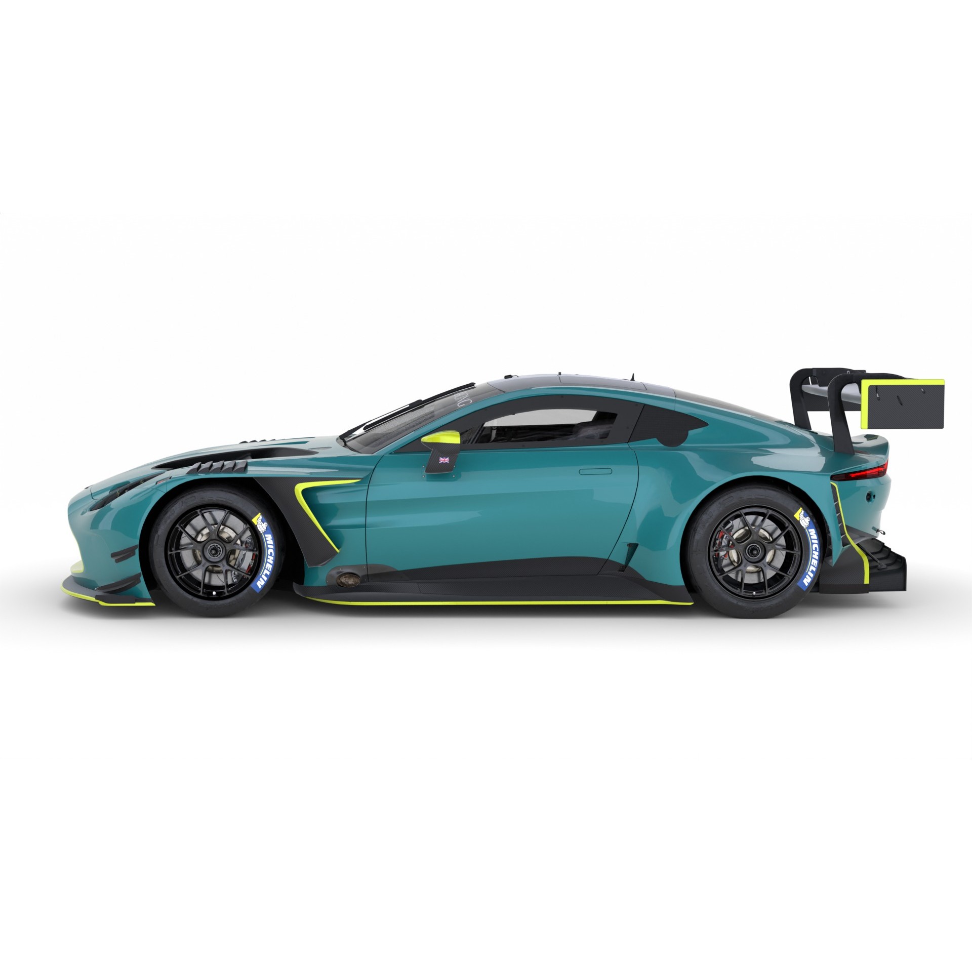 Aston Martin Vantage GT3 Evo 2024 - Game-Ready 3D Model - View 6