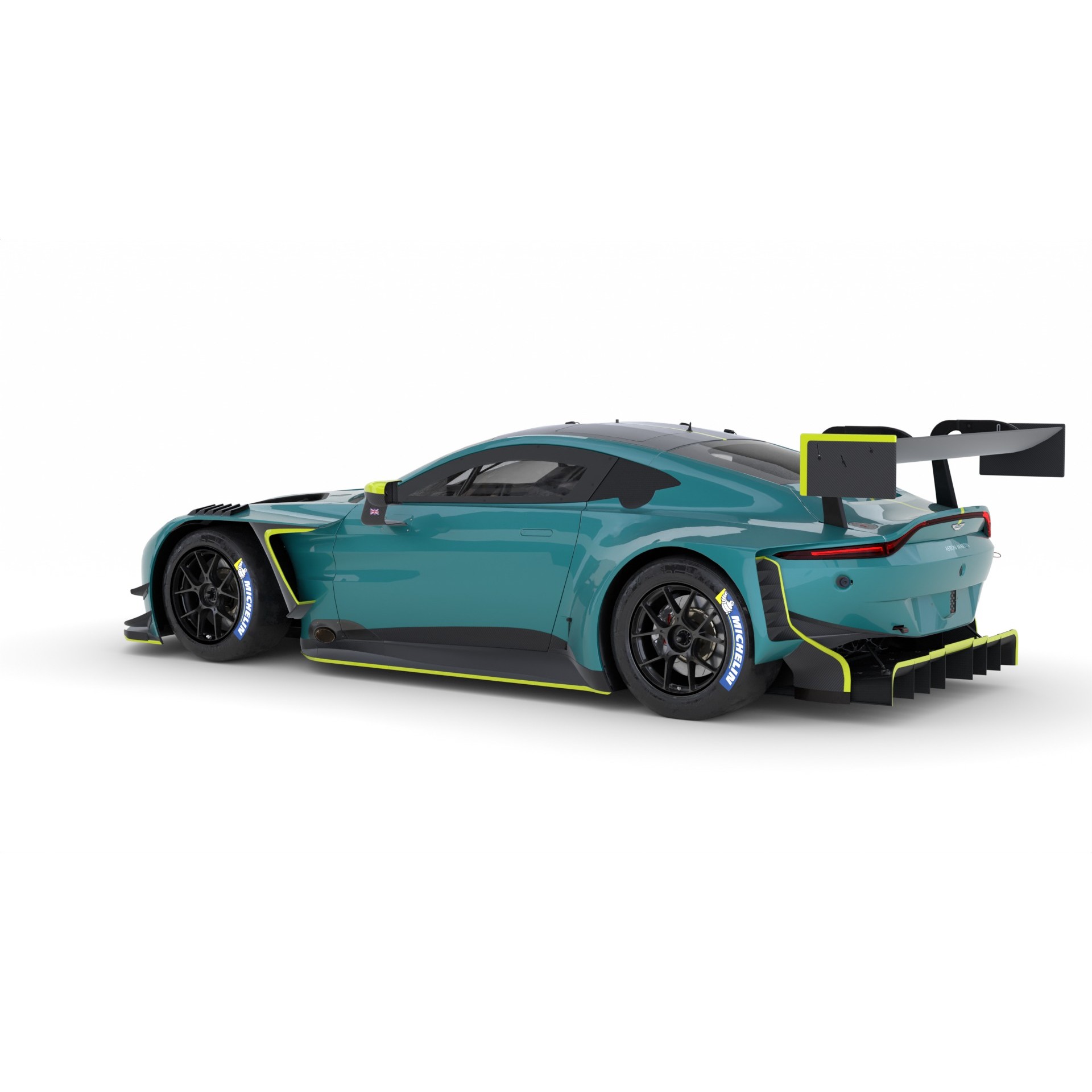 Aston Martin Vantage GT3 Evo 2024 - Game-Ready 3D Model - View 9