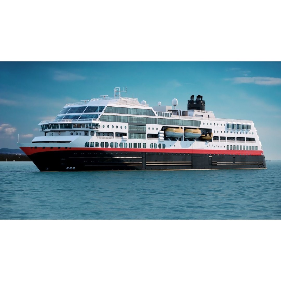 Arctic Cruiseship 3D Model – Low Poly Game-Ready Vessel, FBX - View 4