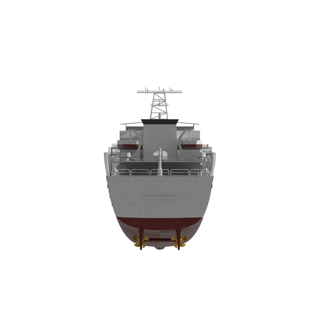 China Coast Guard Tug 25 3D Model – Military Watercraft, FBX, OBJ - View 16