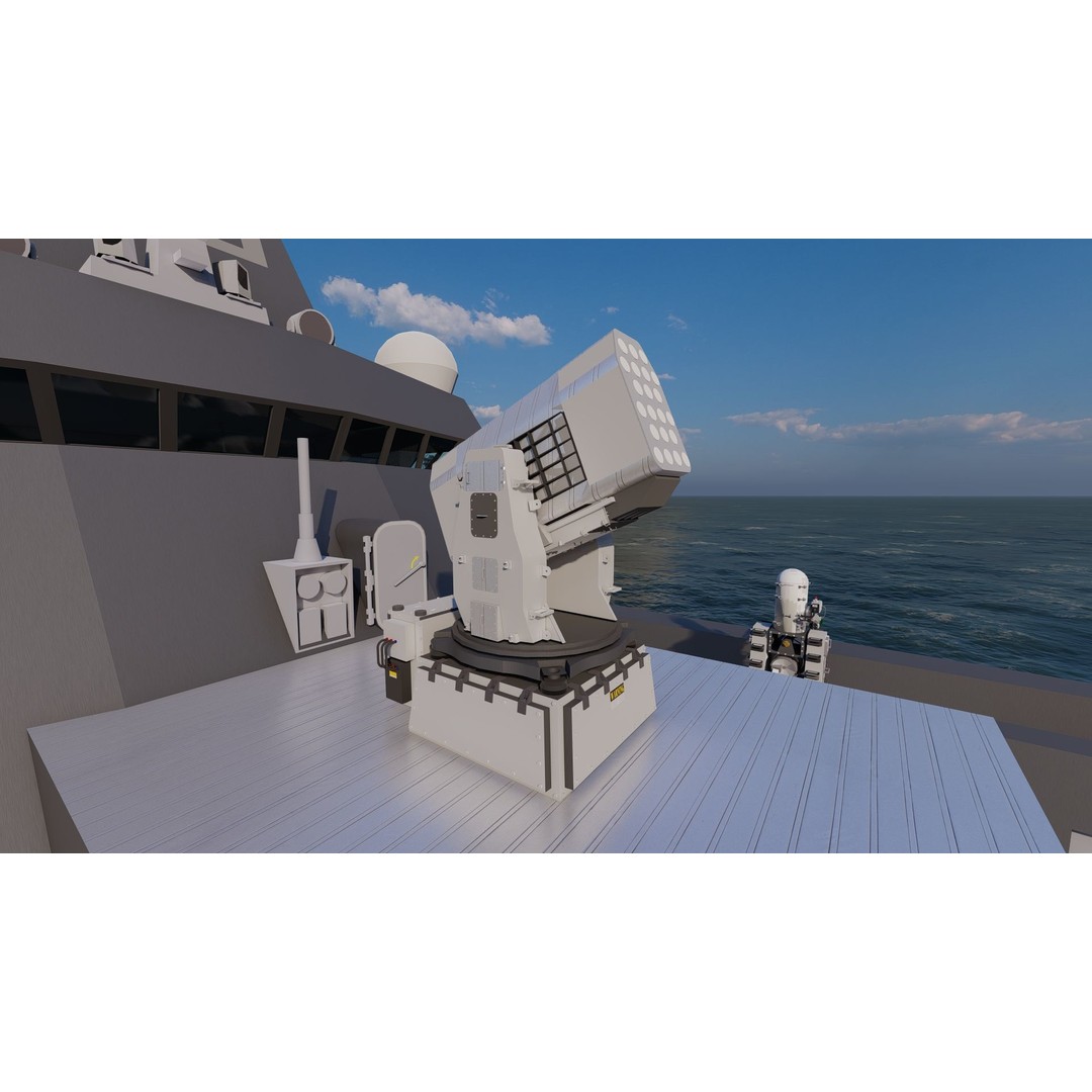 Frigate 3D Model – Military Vessel with Rigging and Textures - View 9