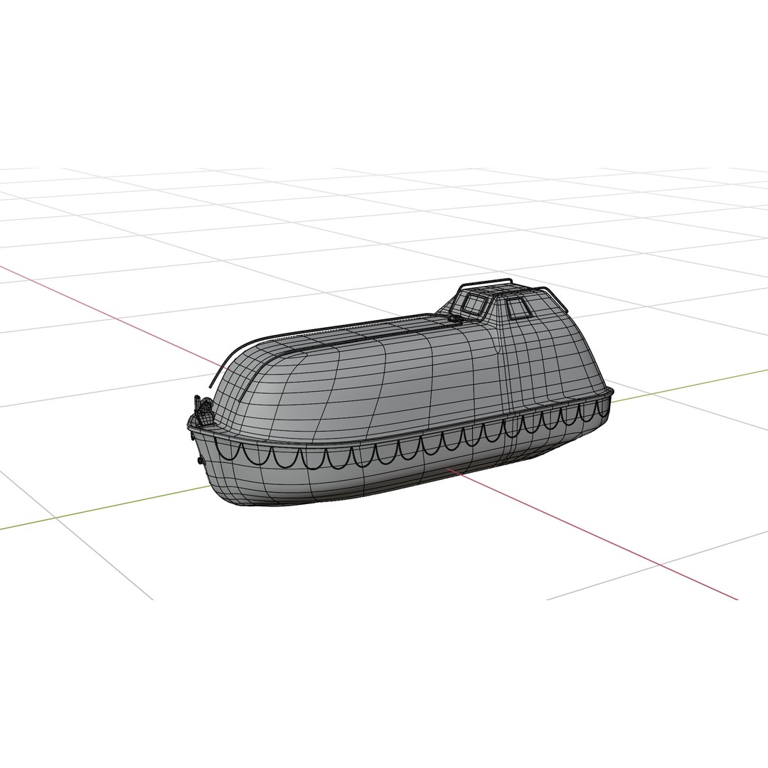 Container Ship 3D Model – Industrial Cargo Vessel, PBR, Blender, FBX - View 19