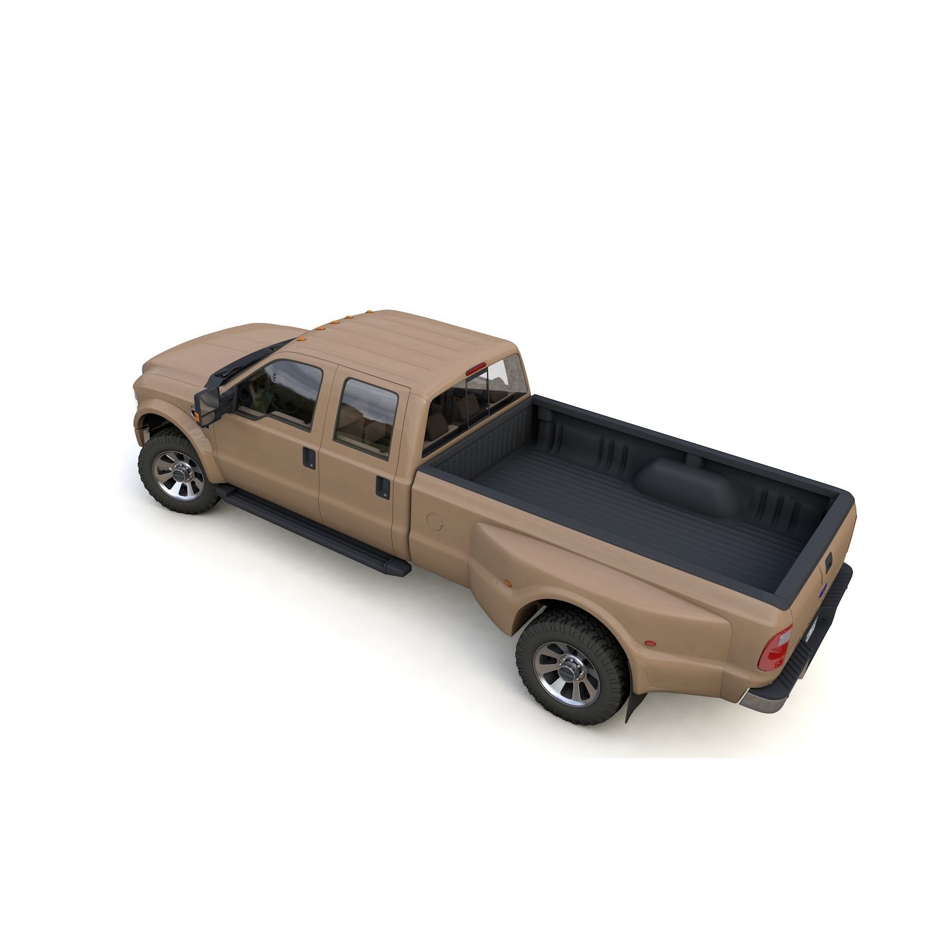 F250 XL Super Duty 2009 - High-Detail 3D Model - View 10