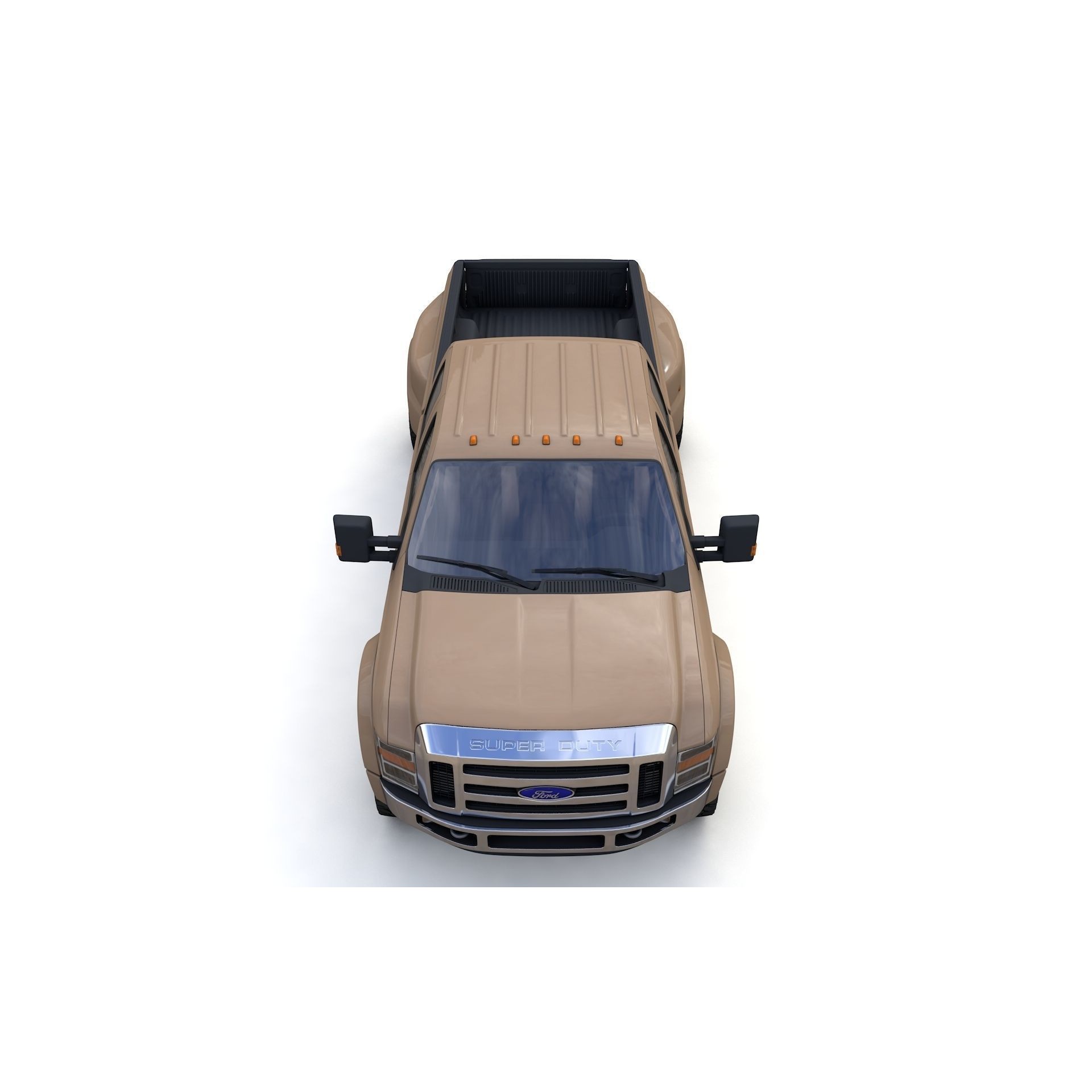 F250 XL Super Duty 2009 - High-Detail 3D Model - View 12
