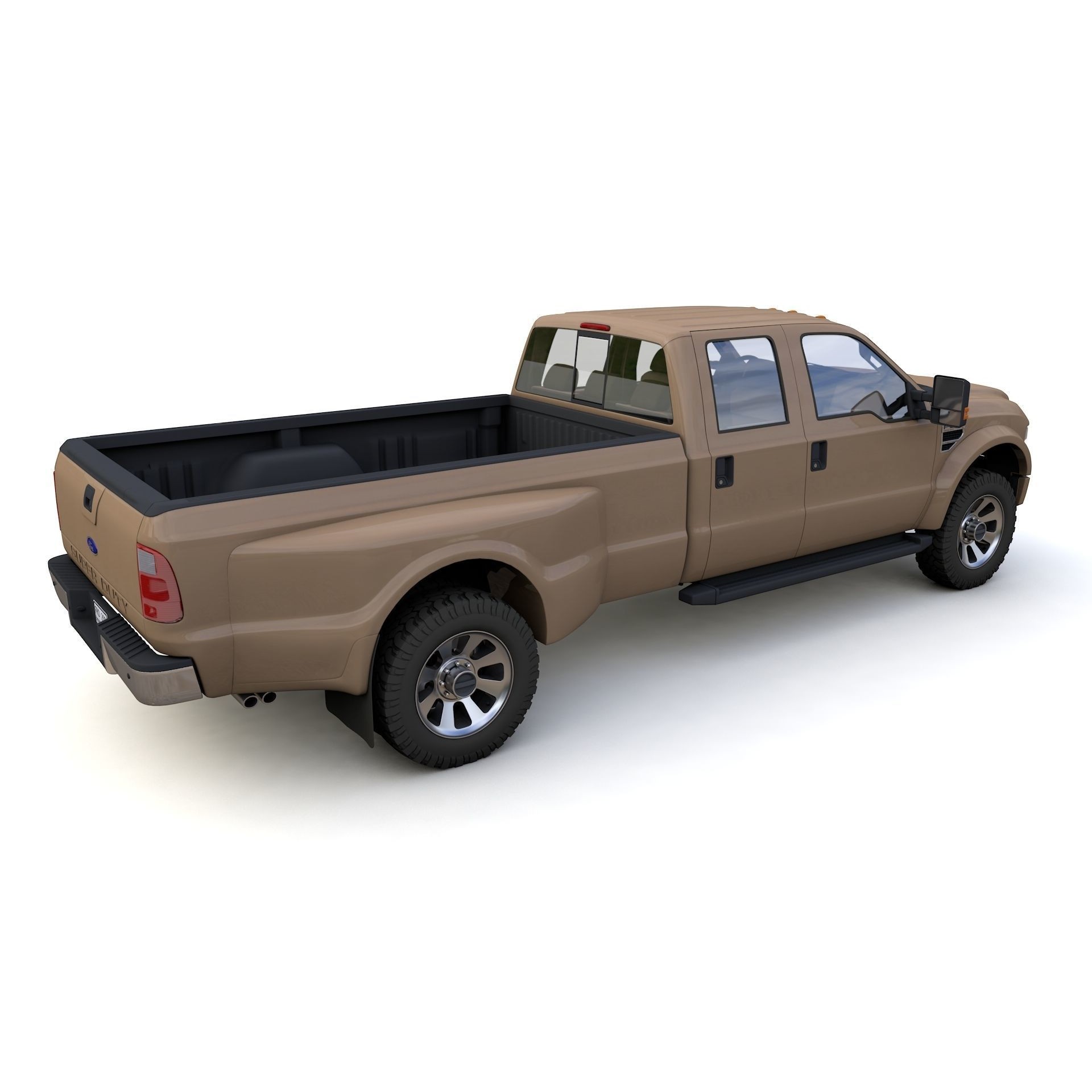 F250 XL Super Duty 2009 - High-Detail 3D Model - View 17