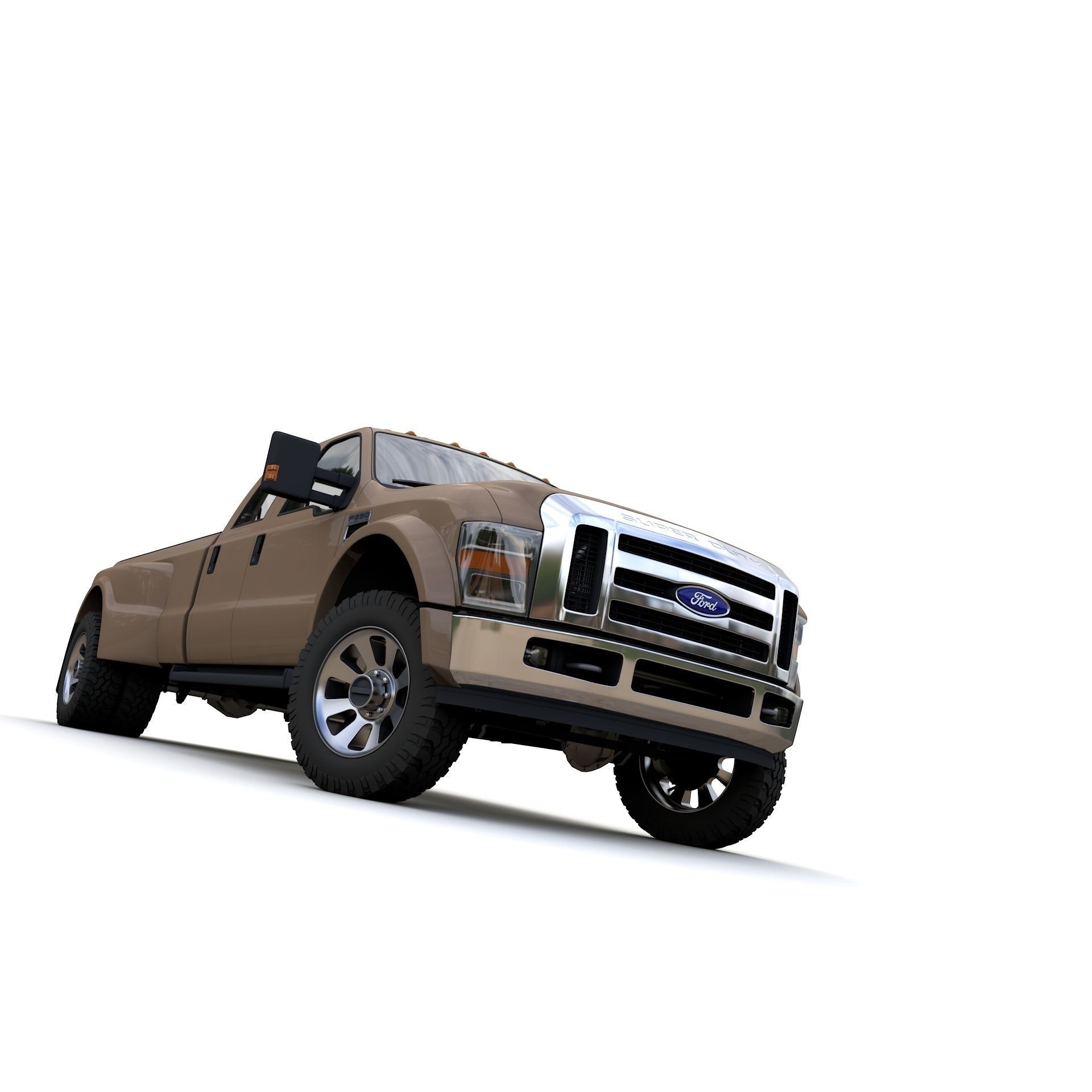 F250 XL Super Duty 2009 - High-Detail 3D Model - View 19