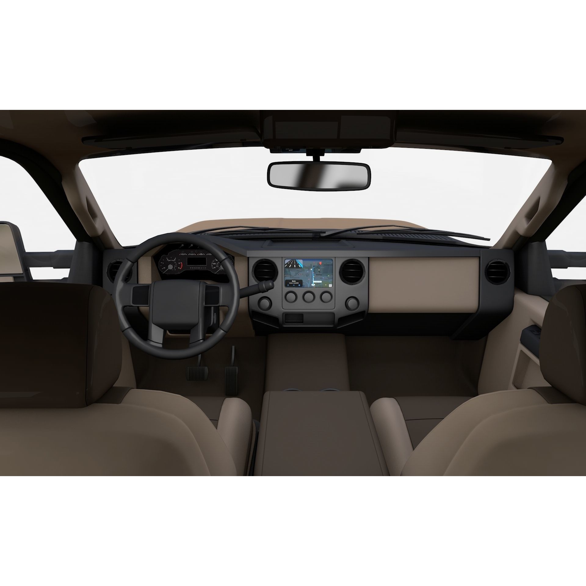 F250 XL Super Duty 2009 - High-Detail 3D Model - View 20