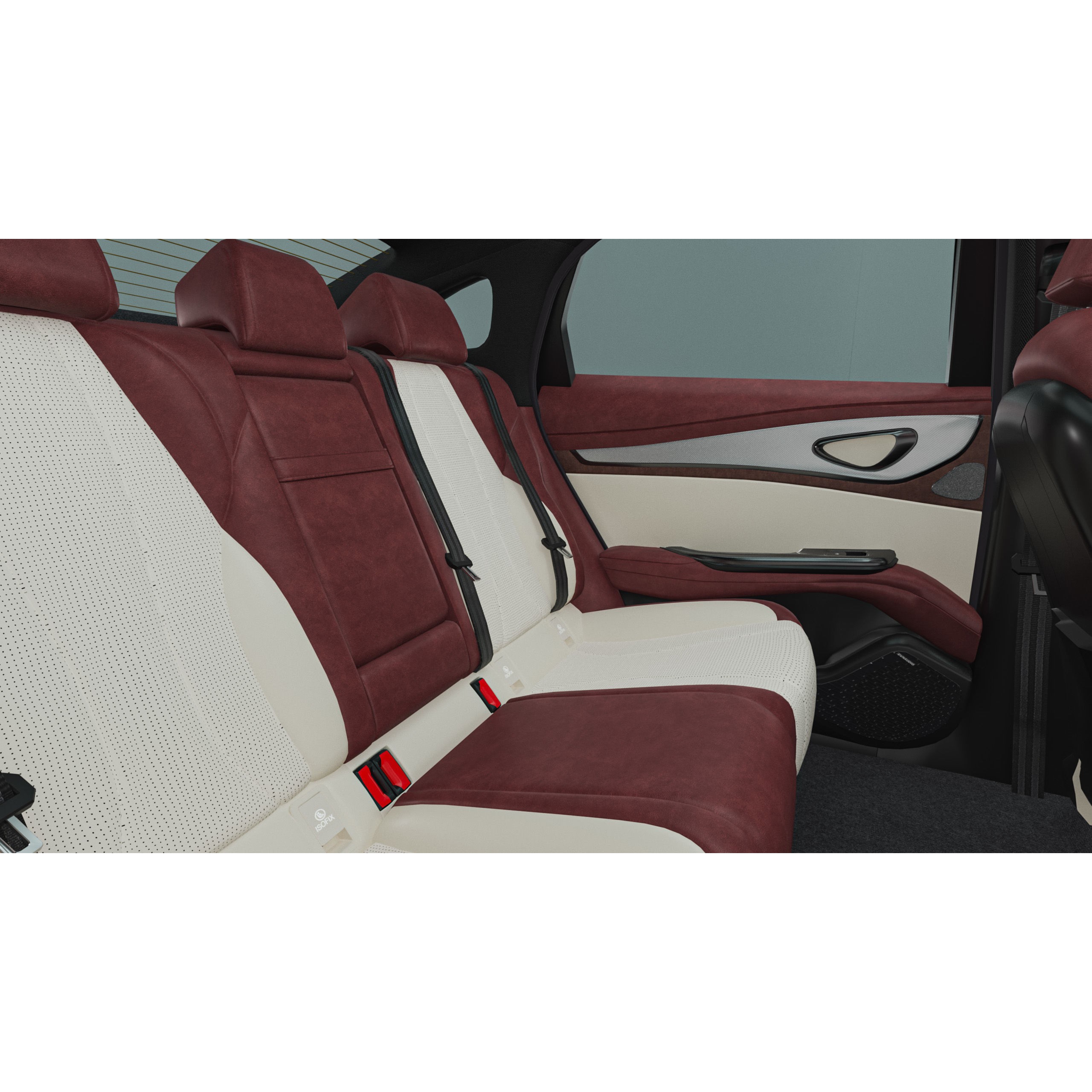 2025 BYD Seal 07 DM-I - Game-Ready 3D Model - View 16