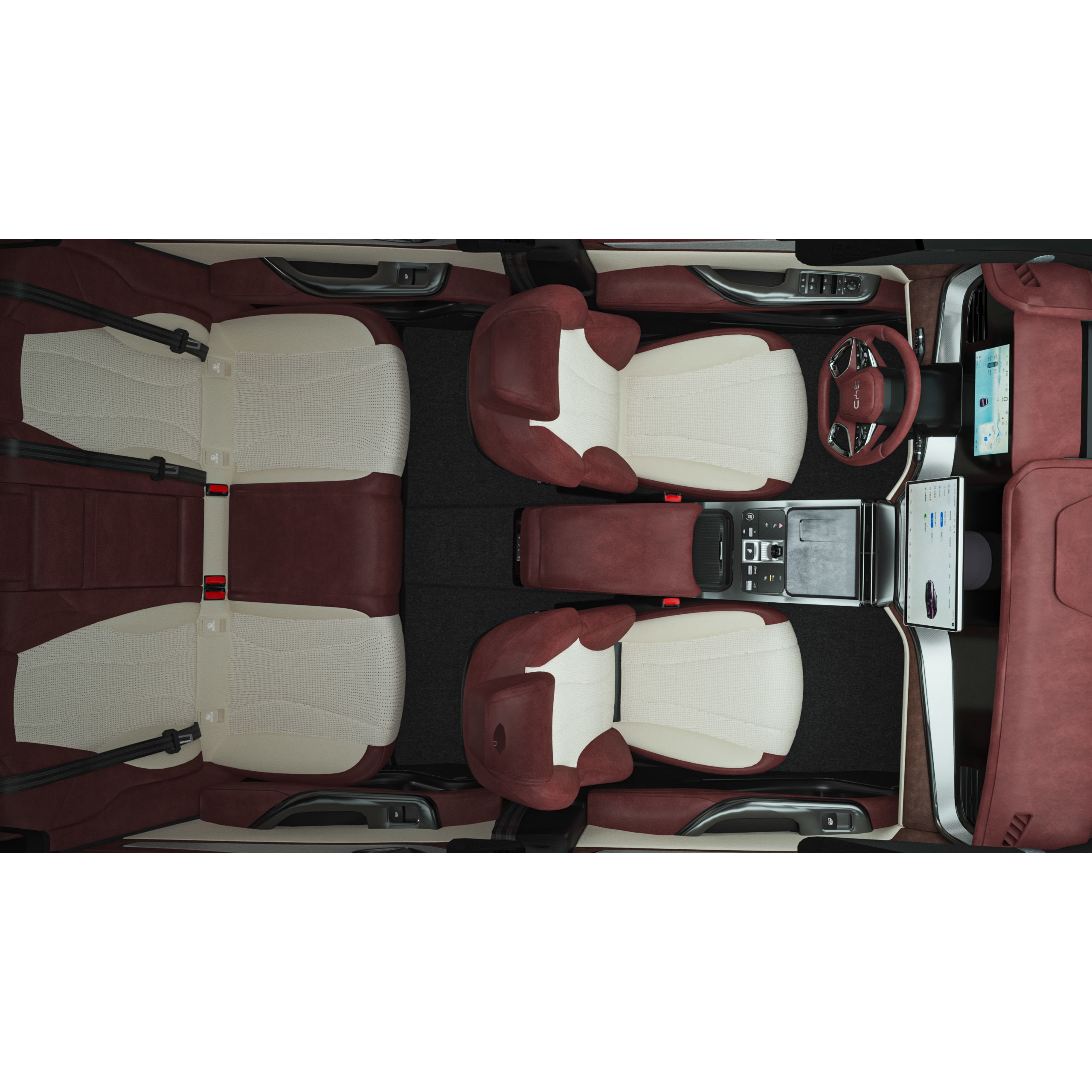 2025 BYD Seal 07 DM-I - Game-Ready 3D Model - View 18