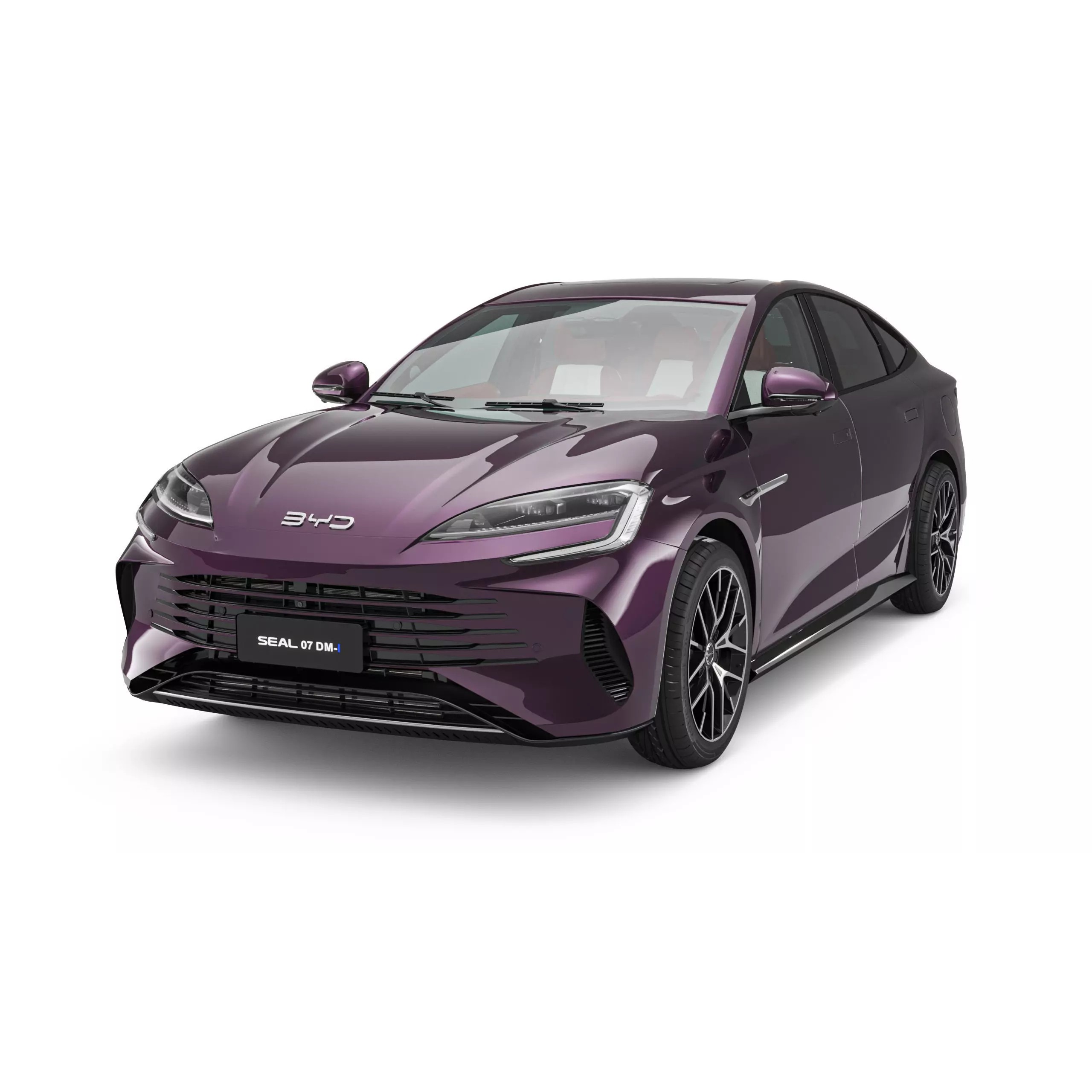 2025 BYD Seal 07 DM-I - Game-Ready 3D Model - View 2