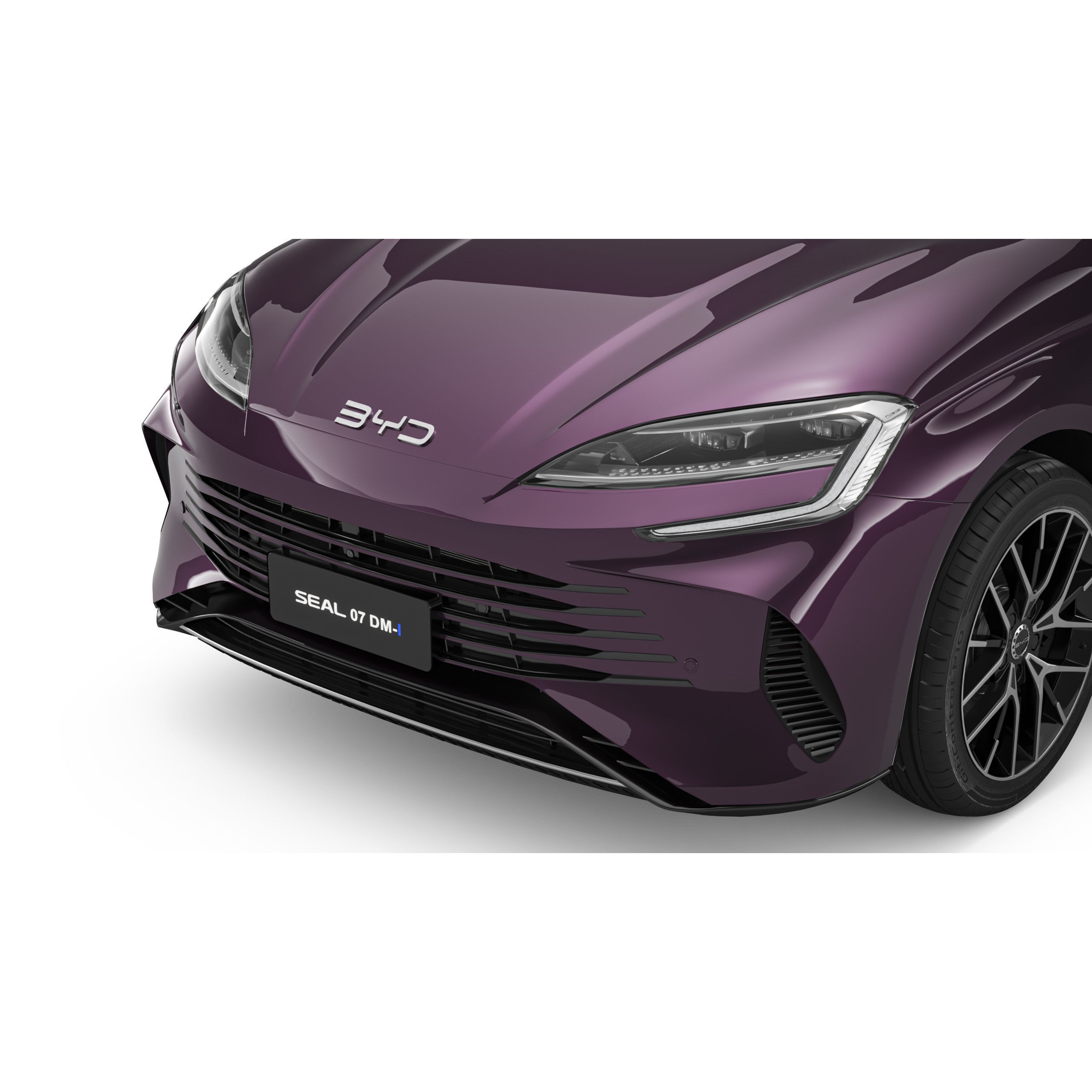 2025 BYD Seal 07 DM-I - Game-Ready 3D Model - View 5