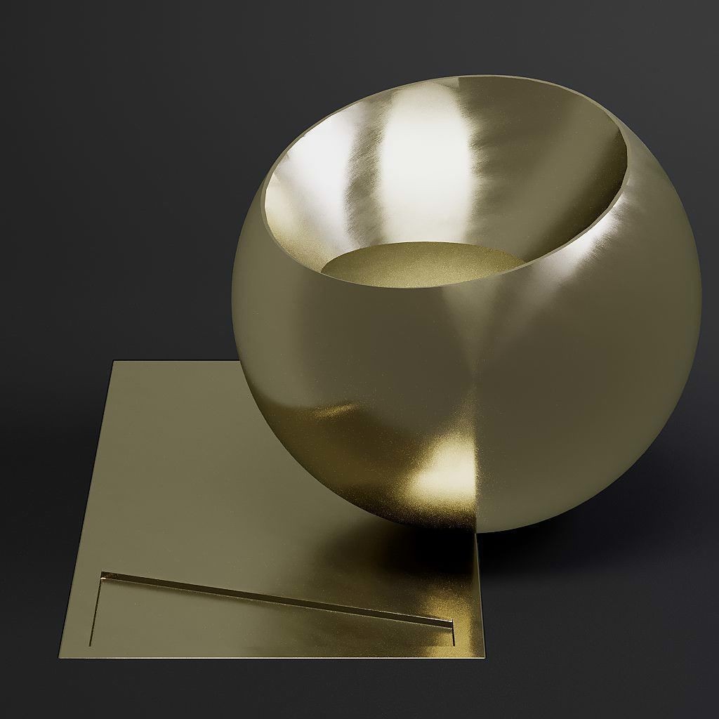 Brushed Metal 3D Model – 8K Seamless PBR Materials for Archviz - View 32