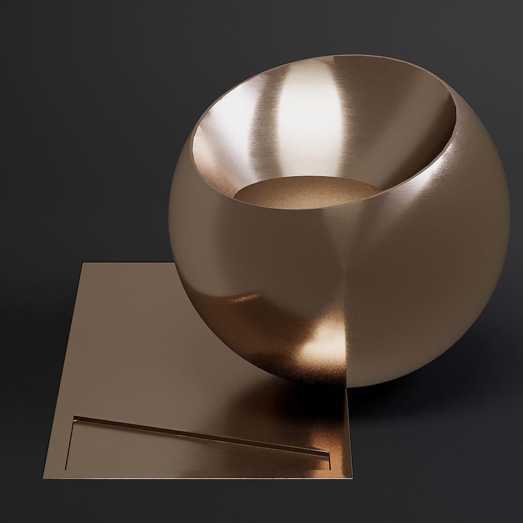 Brushed Metal 3D Model – 8K Seamless PBR Materials for Archviz - View 42