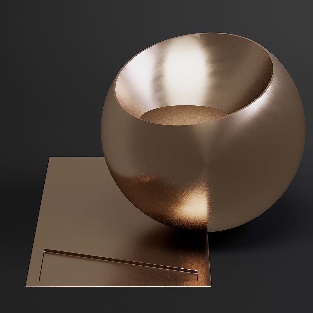 Brushed Metal 3D Model – 8K Seamless PBR Materials for Archviz - View 43