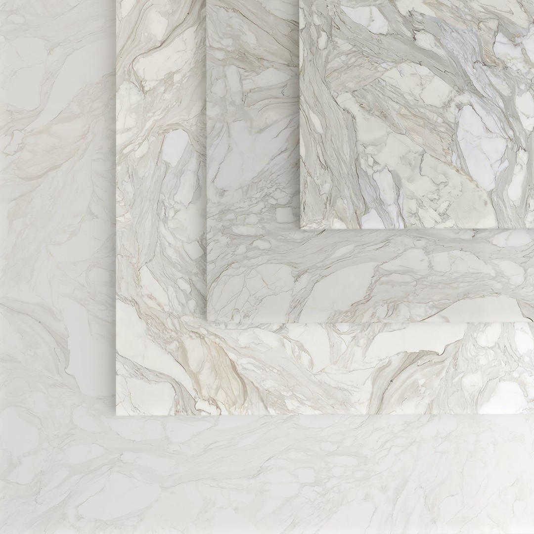 Calacatta Borghini Marble 3D Model – PBR Textures, FBX, OBJ - View 5