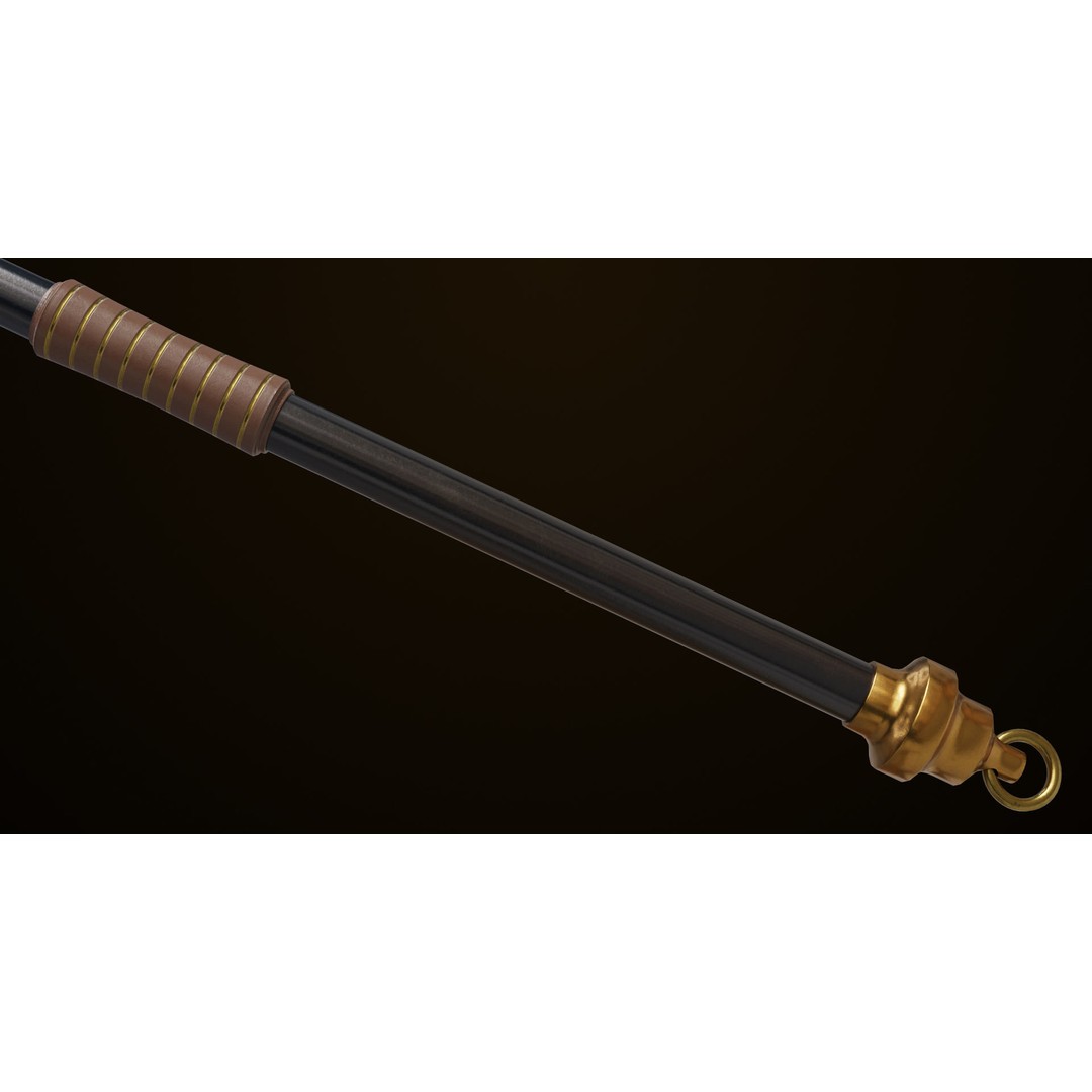 Battle Axe 3D Model – Low Poly PBR Weapon for Unity & Unreal - View 9
