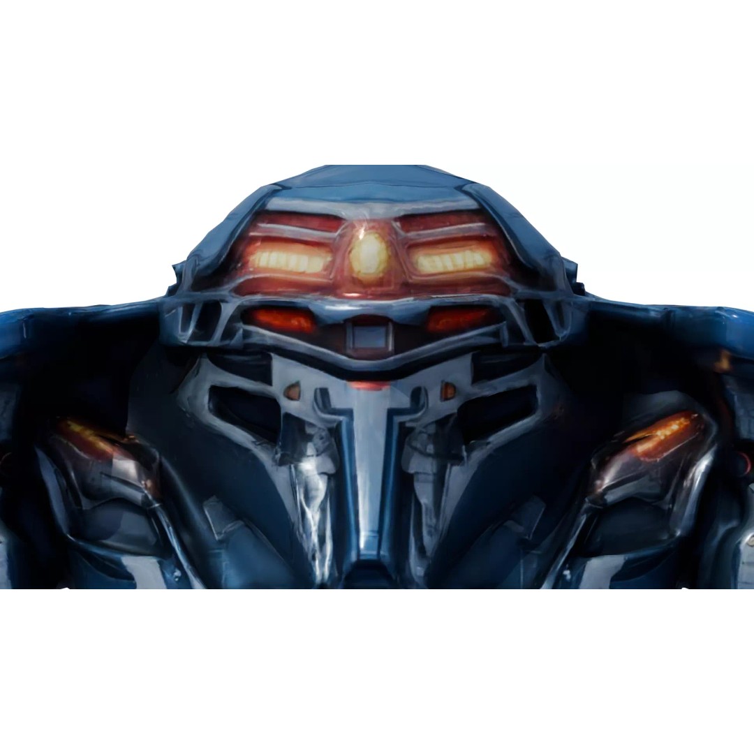 Aether Strike Spaceship 3D Model – Low Poly Game Ready, PBR Textures - View 10
