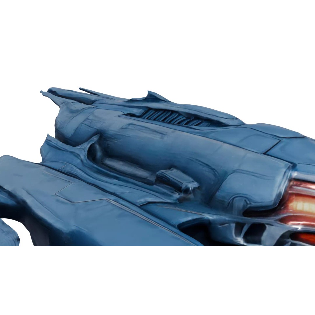 Aether Strike Spaceship 3D Model – Low Poly Game Ready, PBR Textures - View 12