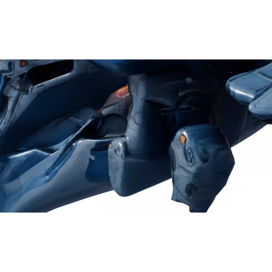 Aether Strike Spaceship 3D Model – Low Poly Game Ready, PBR Textures - View 24