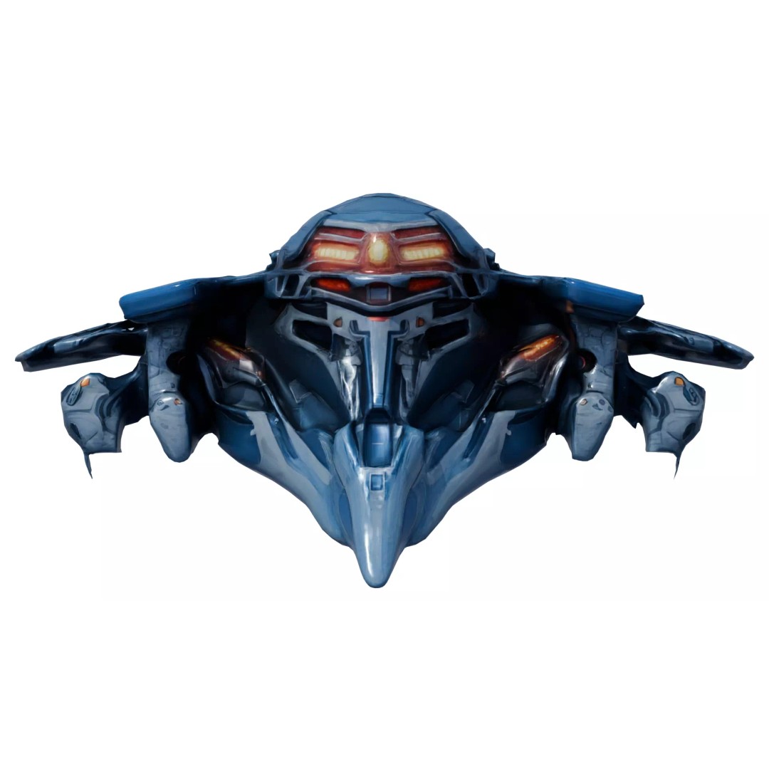 Aether Strike Spaceship 3D Model – Low Poly Game Ready, PBR Textures - View 26
