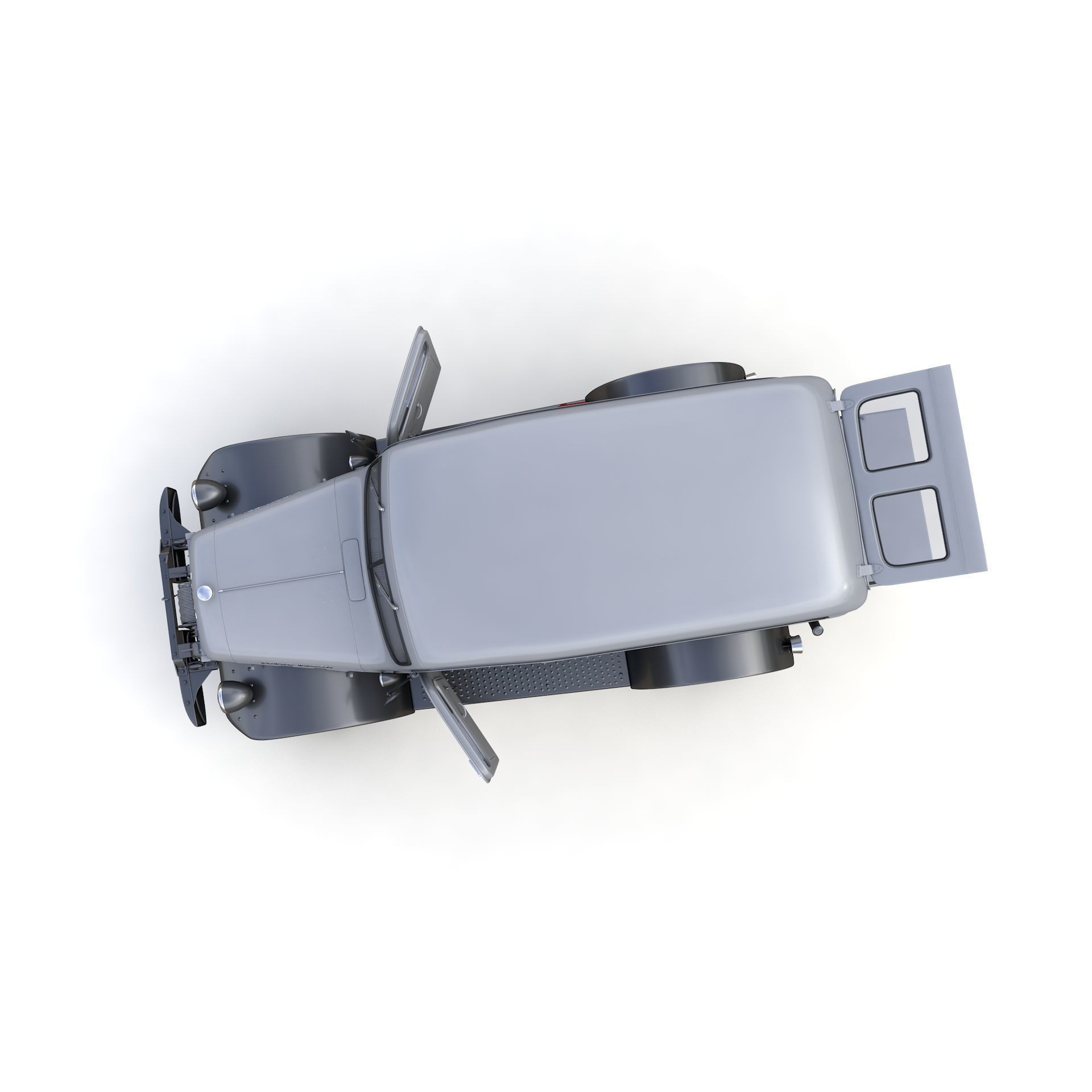 Dodge Power Wagon Carryall 1942 - Game-Ready 3D Model - View 10