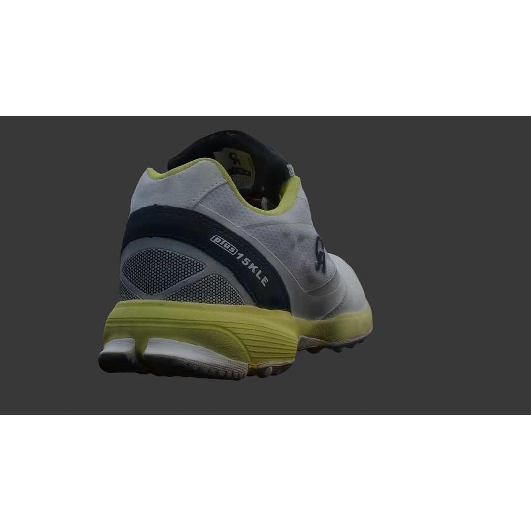 Running Shoe 3D Model – Low Poly Game Ready Asset, FBX, OBJ, PBR - View 6