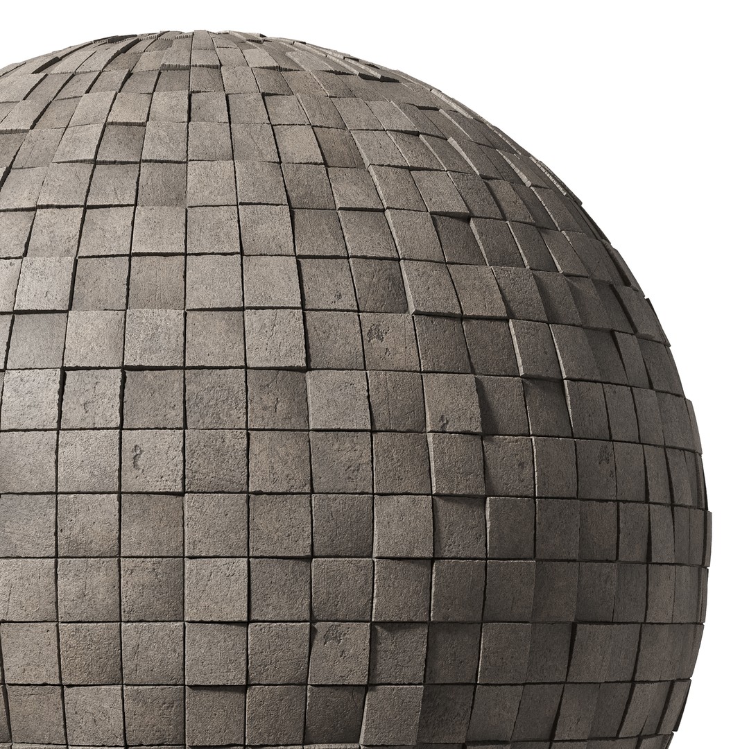 Tile Material 83 3D Model – Seamless PBR Texture, 4K FBX - View 12