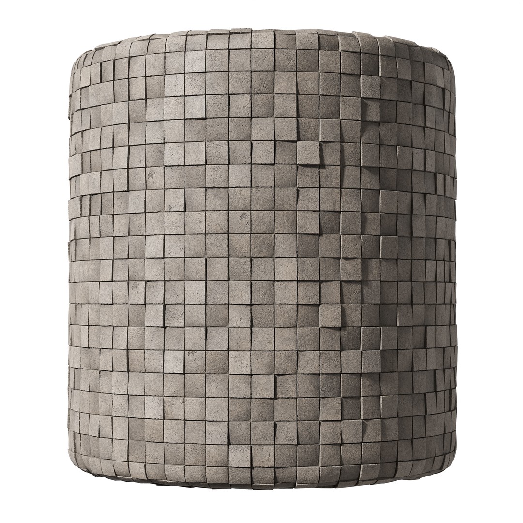 Tile Material 83 3D Model – Seamless PBR Texture, 4K FBX - View 6