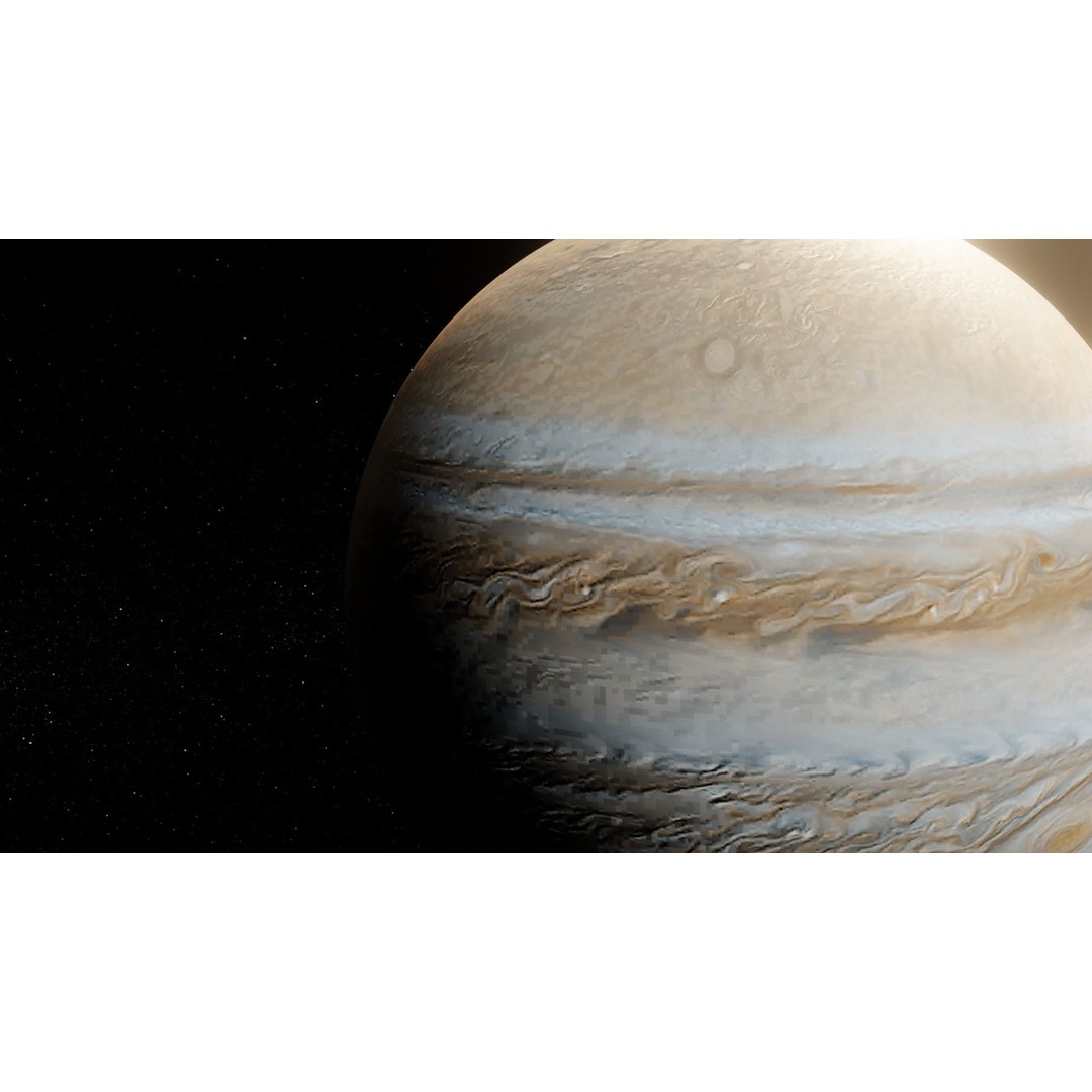 Photorealistic Solar System 3D Model – Low Poly PBR Asset, FBX, OBJ - View 10