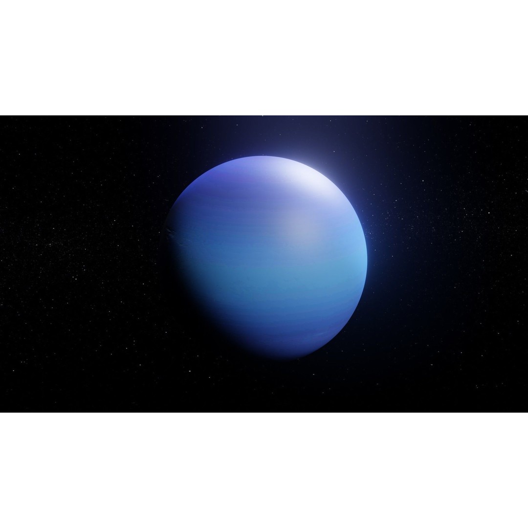 Photorealistic Solar System 3D Model – Low Poly PBR Asset, FBX, OBJ - View 21