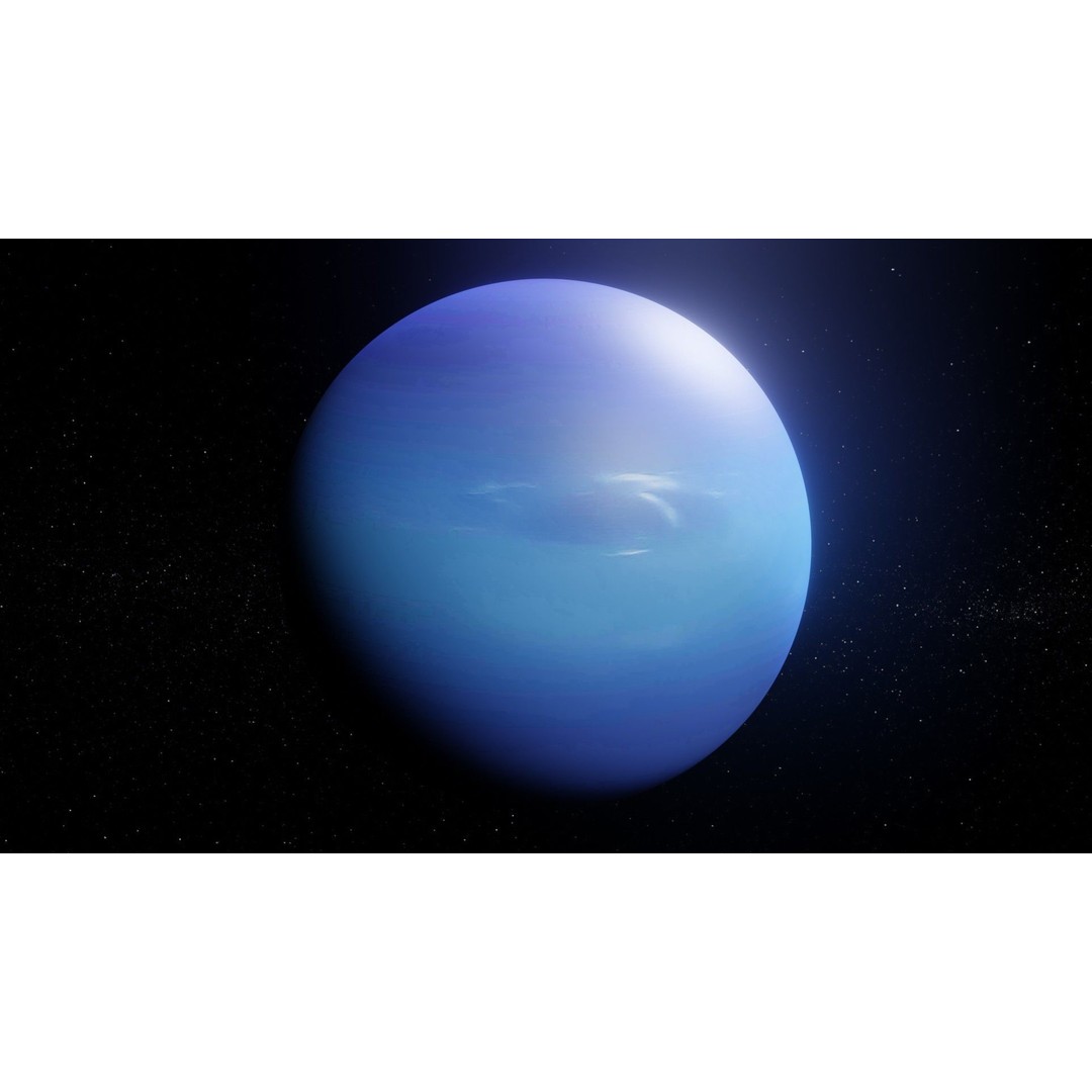 Photorealistic Solar System 3D Model – Low Poly PBR Asset, FBX, OBJ - View 22