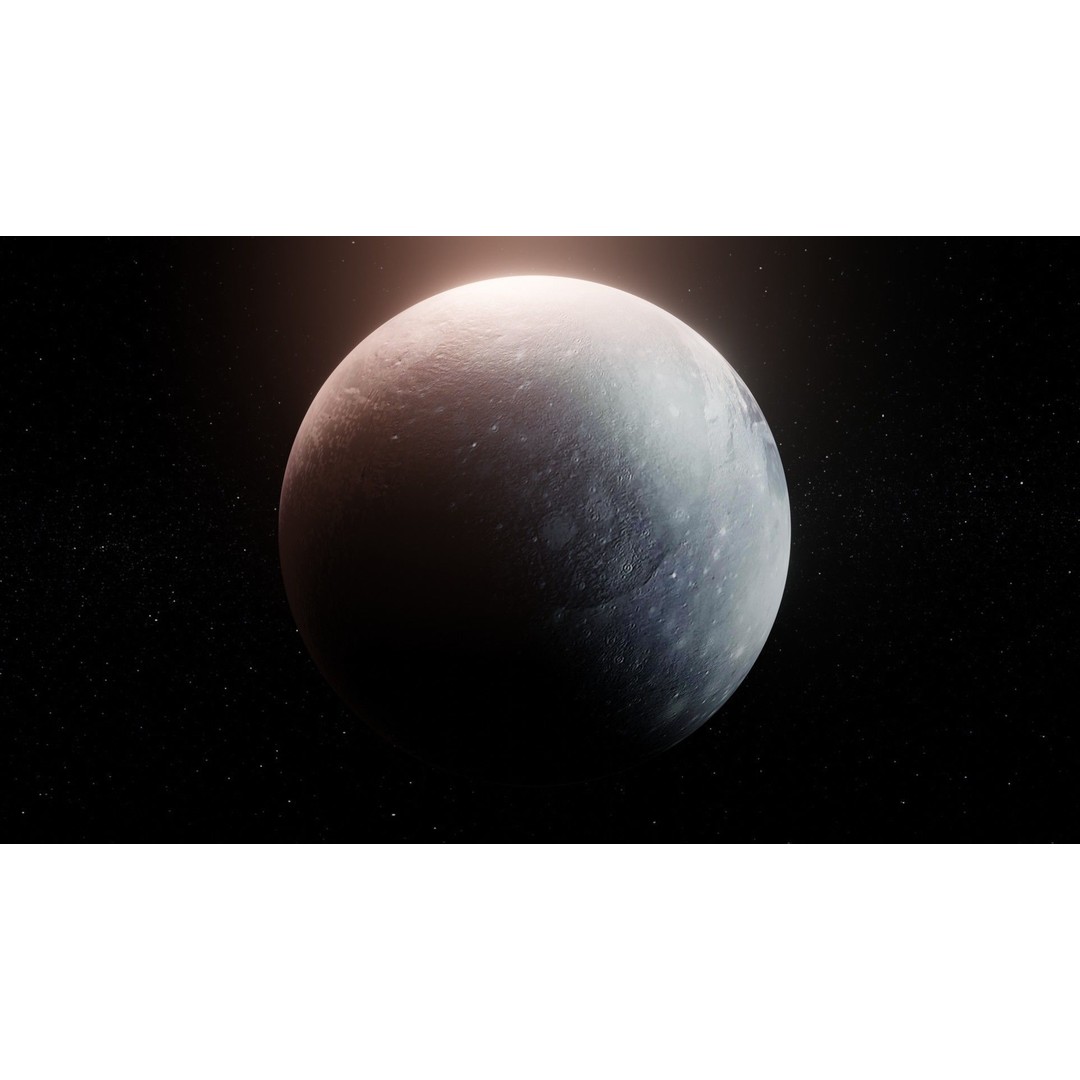 Photorealistic Solar System 3D Model – Low Poly PBR Asset, FBX, OBJ - View 25
