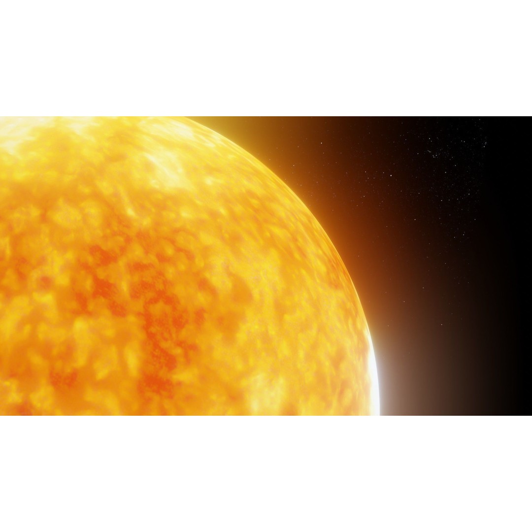 Photorealistic Solar System 3D Model – Low Poly PBR Asset, FBX, OBJ - View 31